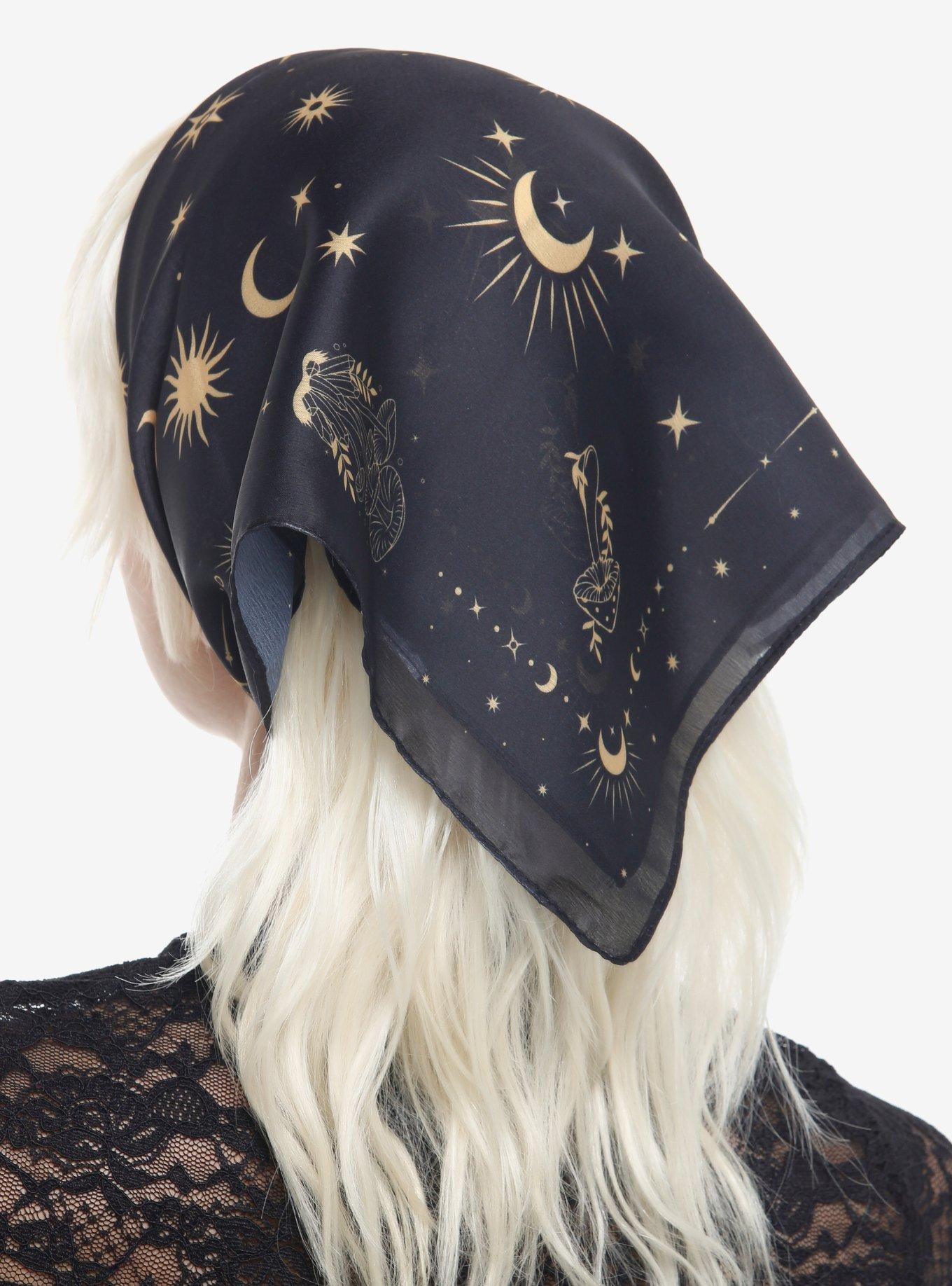Celestial Mushroom Hair Scarf, , hi-res