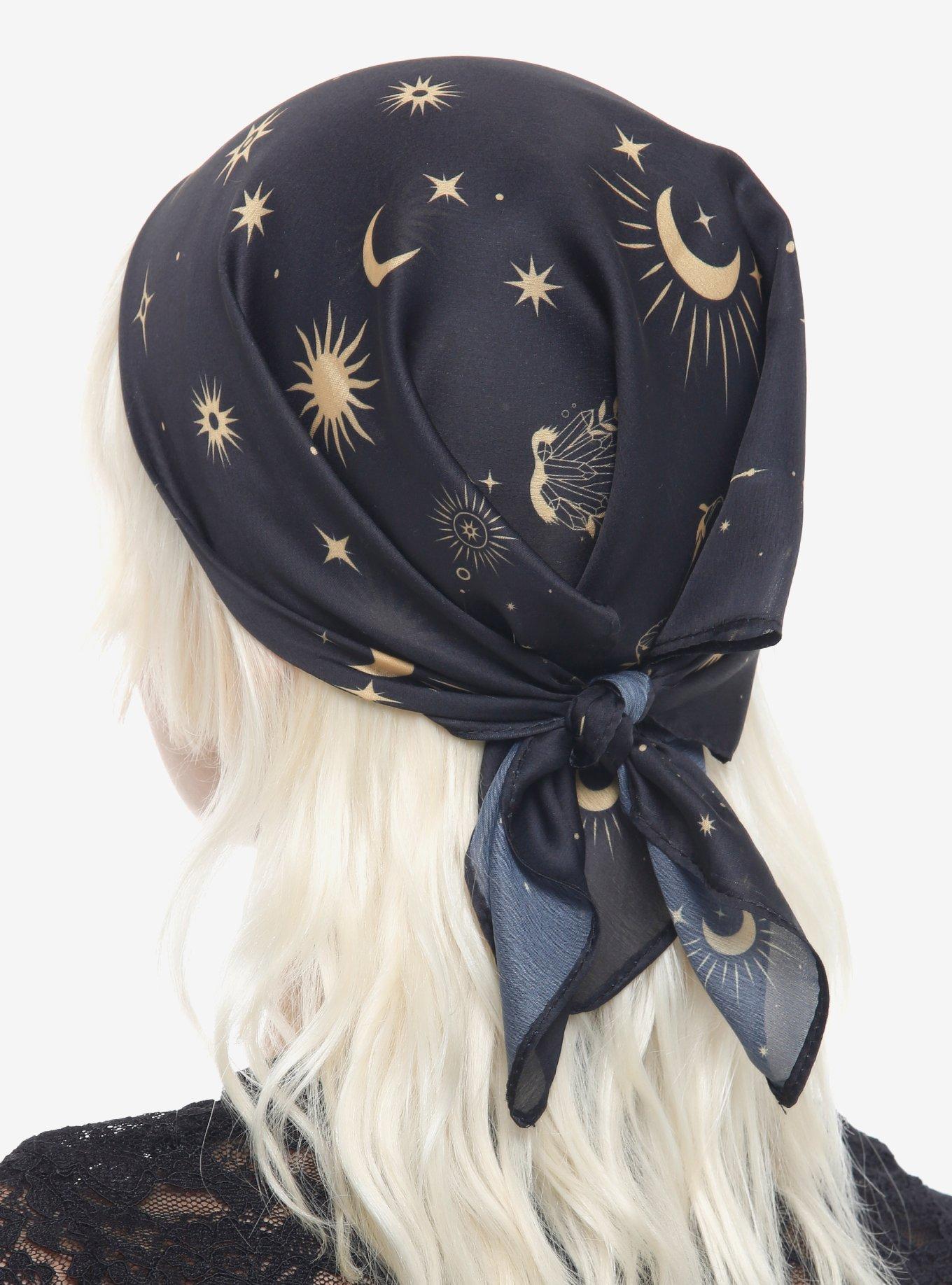 Celestial Mushroom Hair Scarf, , alternate