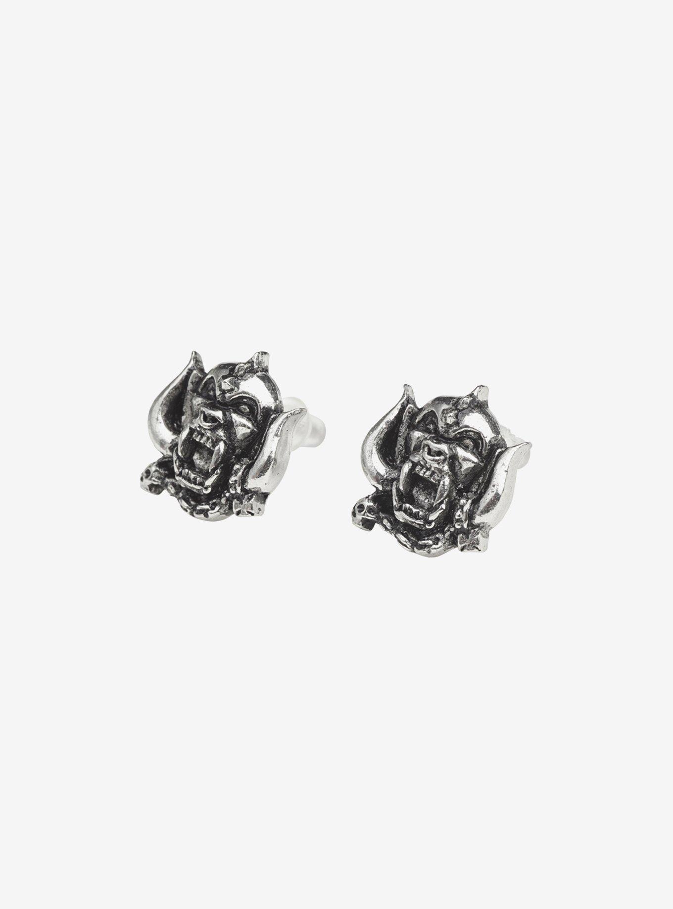 Alchemy of England Motorhead Warpig Stud Earrings, , hi-res
