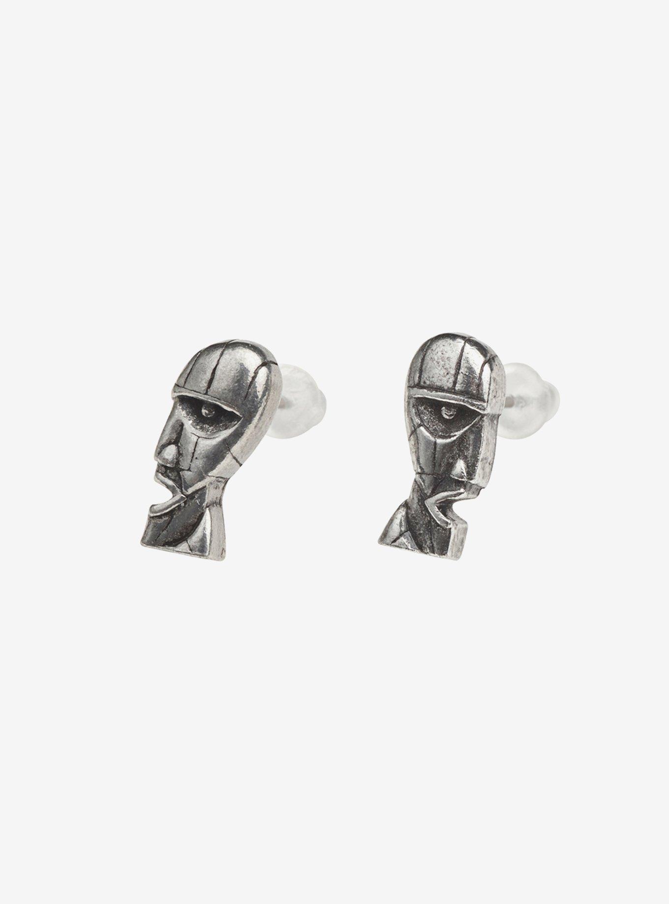 Pink Floyd Division Bell Stud Earrings