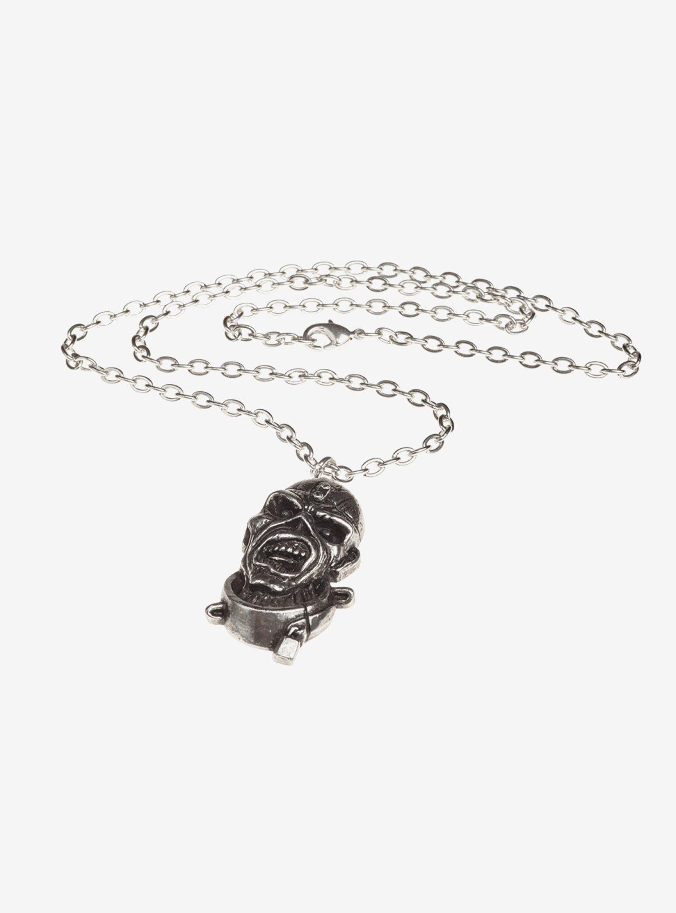 Alchemy of England Iron Maiden Piece Of Mind Eddie Necklace, , alternate