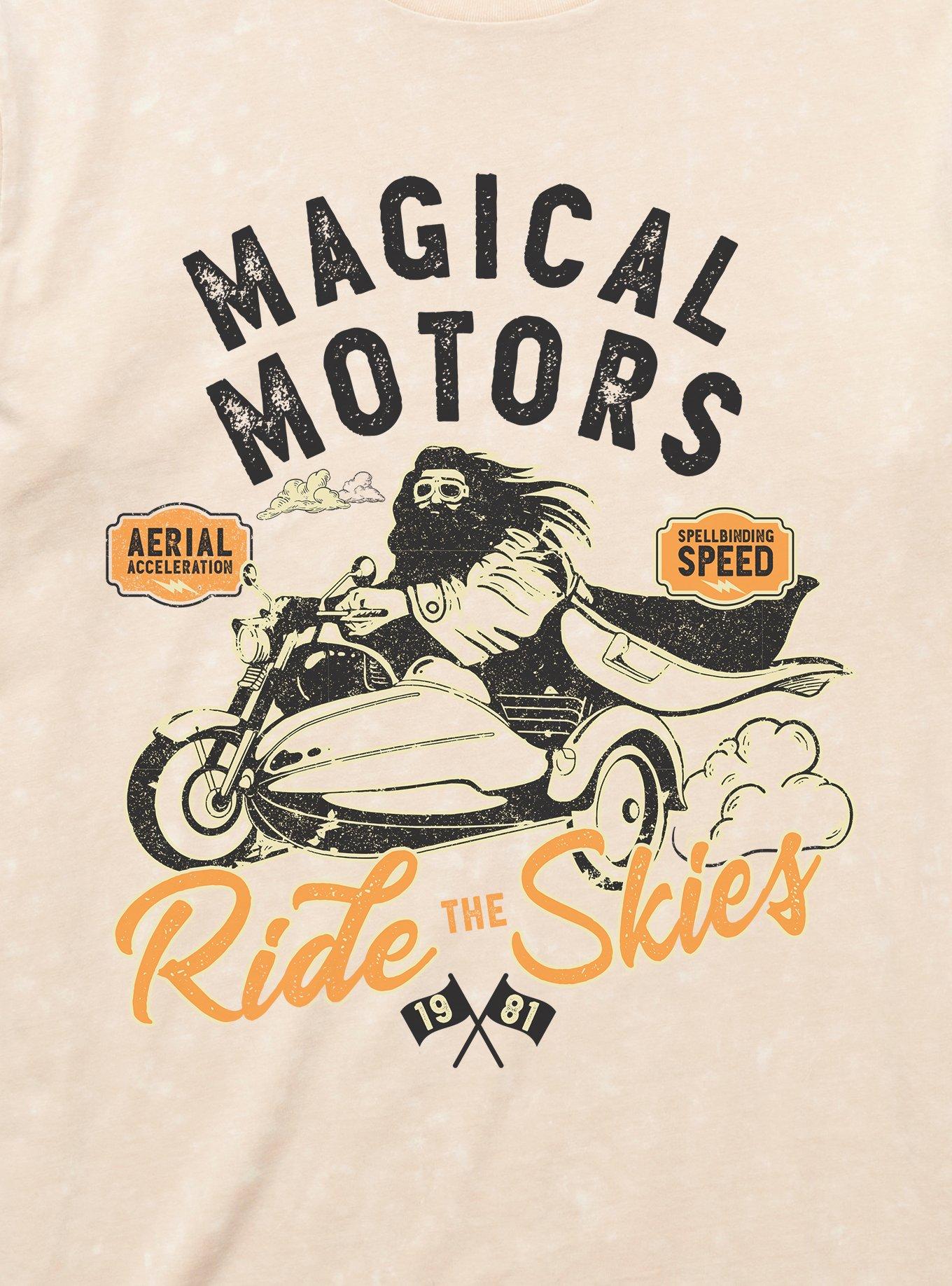 Harry Potter Hagrid Magical Motors Mineral Wash T-Shirt, , hi-res