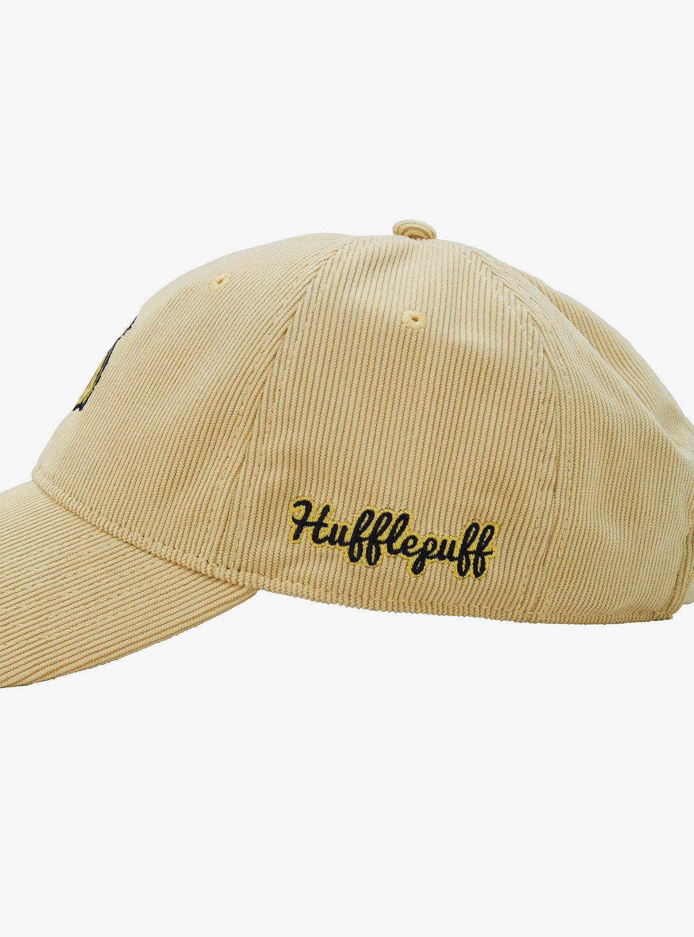 Harry Potter Hufflepuff Badger Corduroy Ball Cap — BoxLunch Exclusive, , alternate