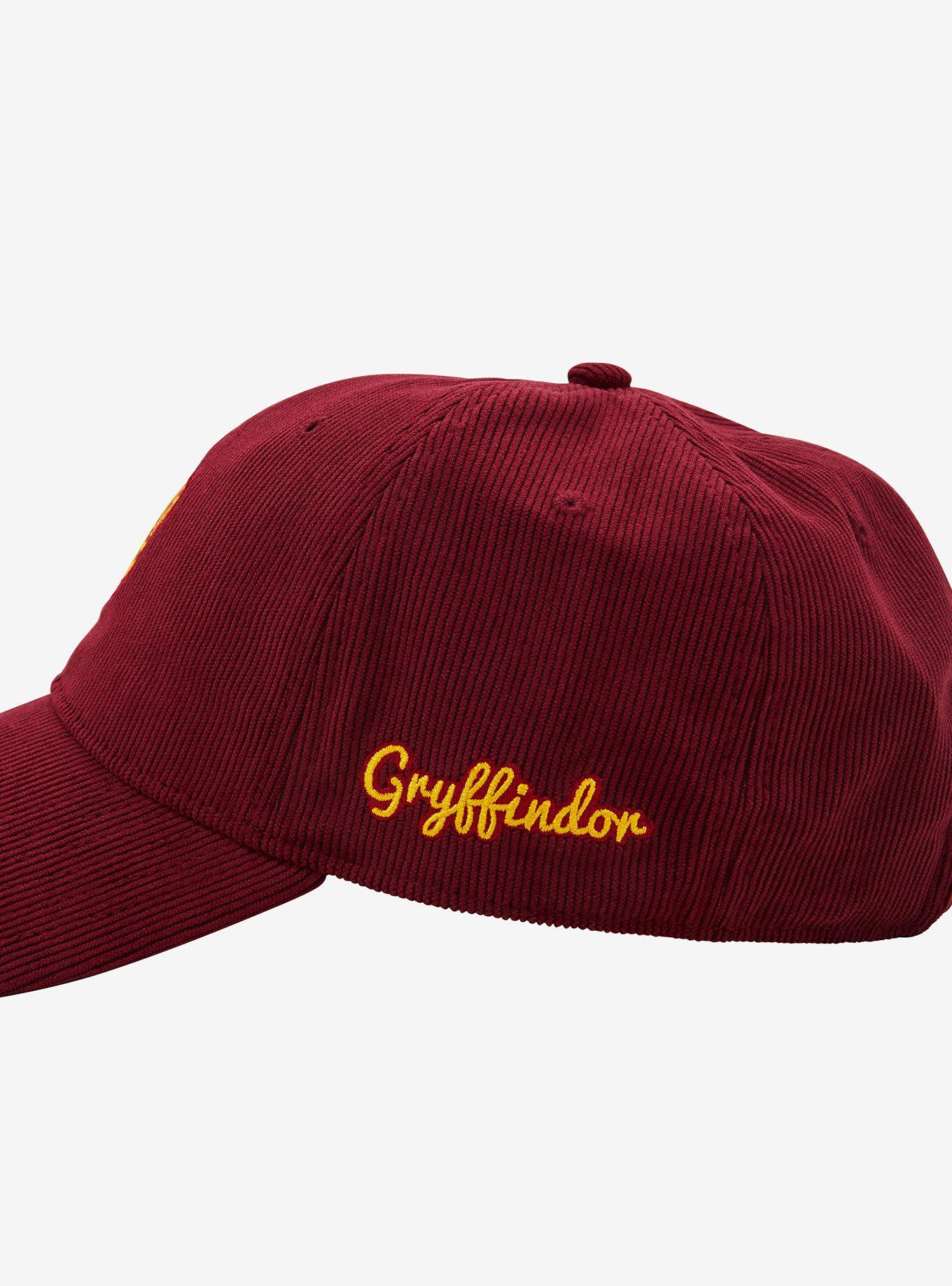 Harry Potter Gryffindor Lion Corduroy Ball Cap — BoxLunch Exclusive, , alternate