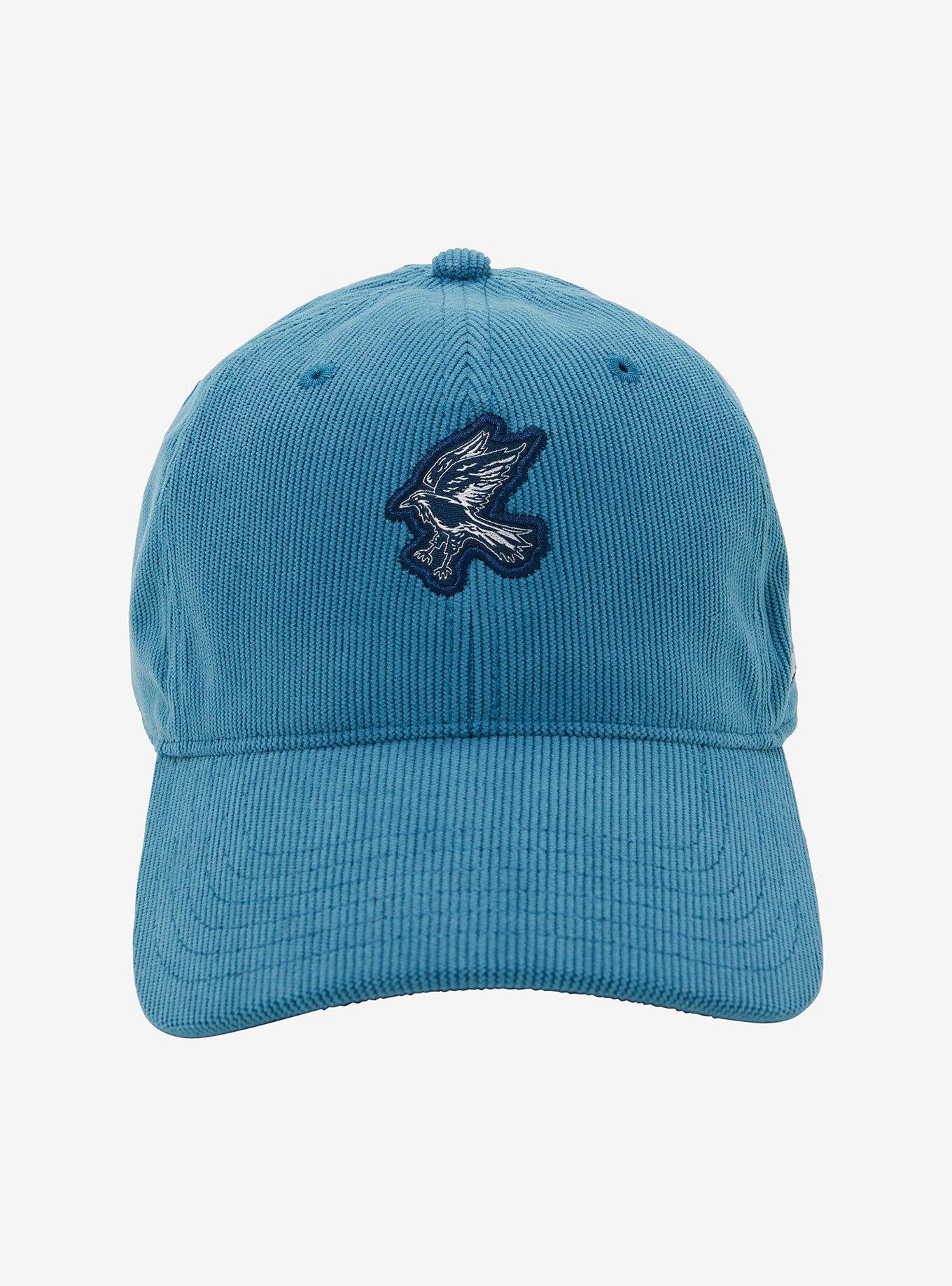 Harry Potter Ravenclaw Raven Corduroy Ball Cap — BoxLunch Exclusive, , hi-res