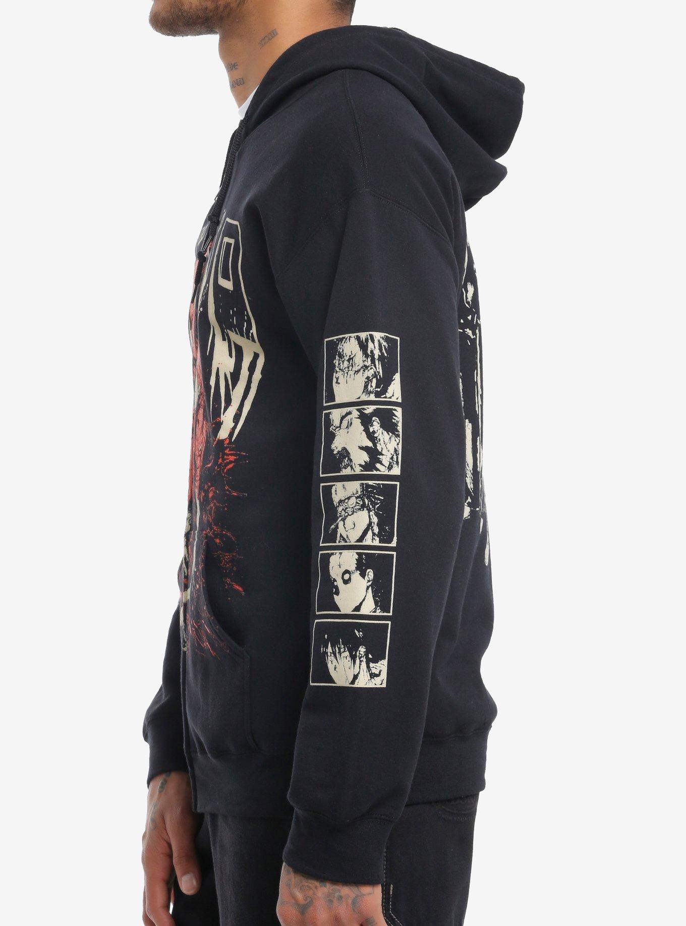 Dorohedoro Manga Group Hoodie, BLACK, alternate