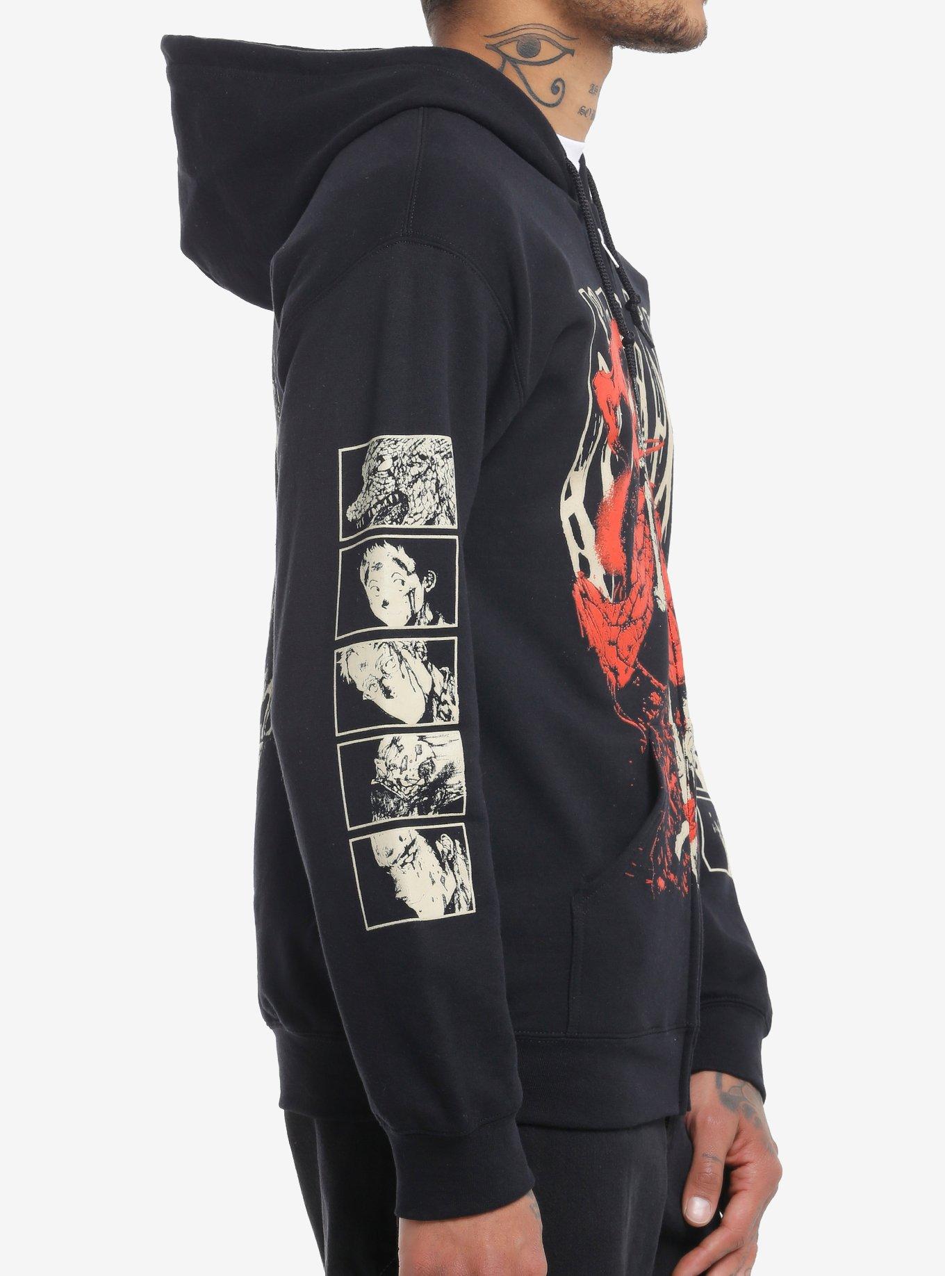 Dorohedoro Manga Group Hoodie, BLACK, alternate