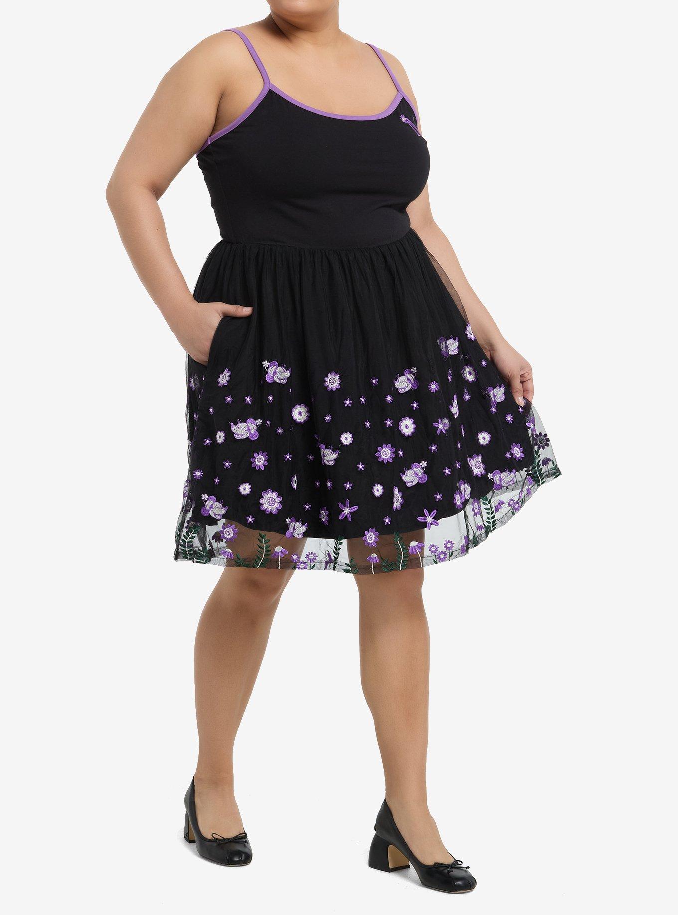 Her Universe Disney Minnie Mouse Flower Garden Cami Dress Plus Size Her Universe Exclusive, , hi-res