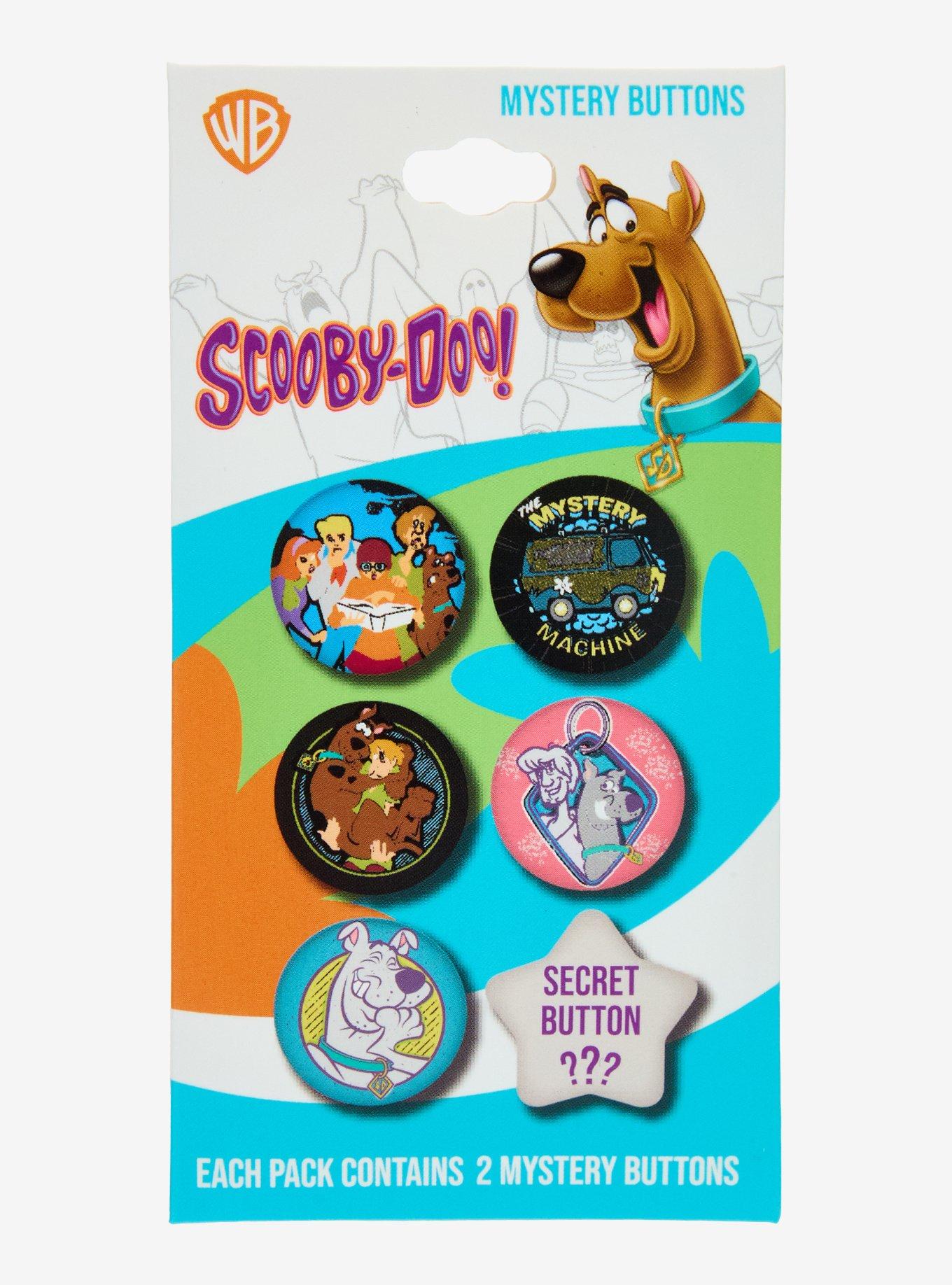 Scooby-Doo! Retro Blind Box Button Set, , alternate