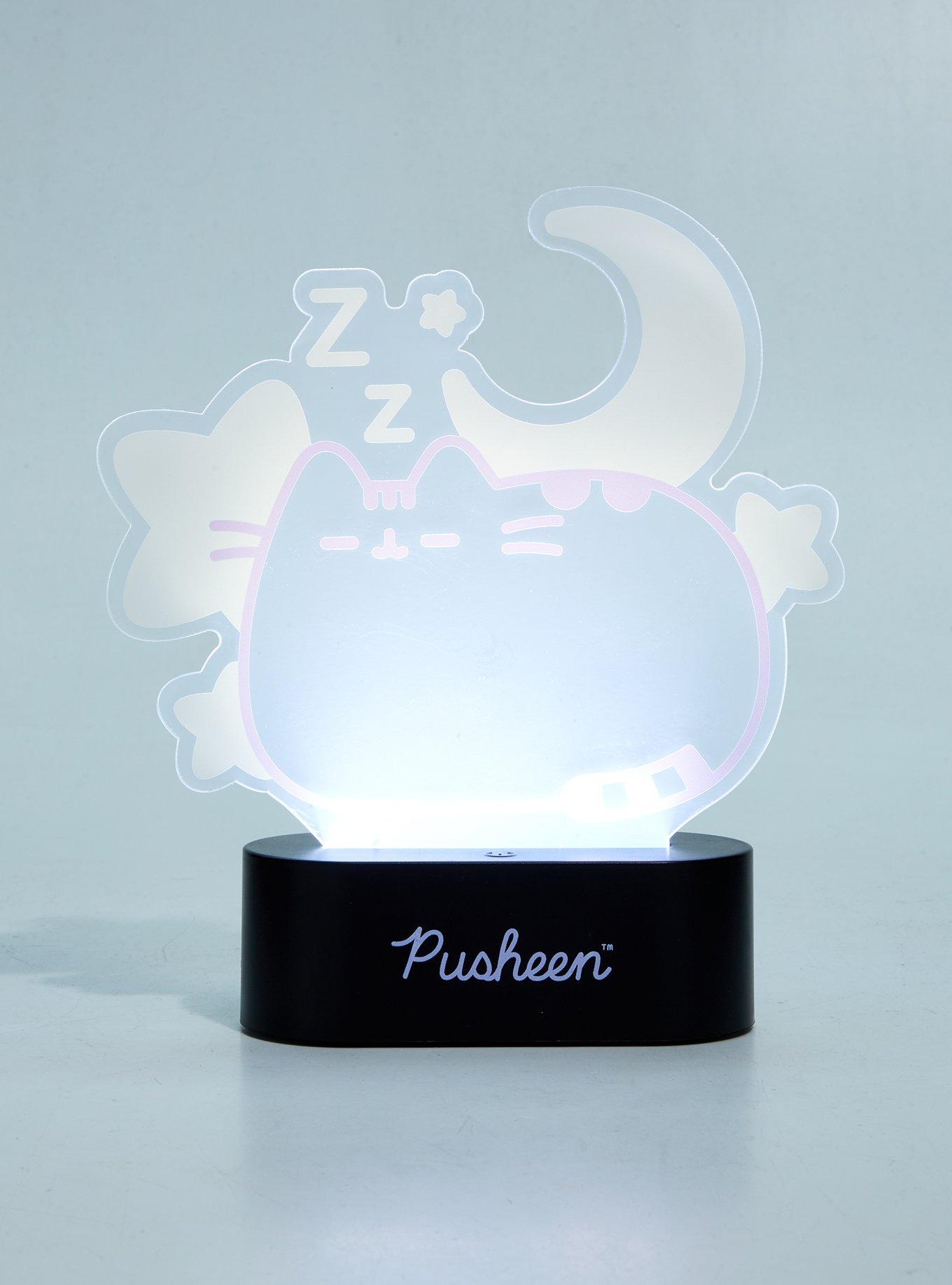 Pusheen Sleepy Cat Acrylic Lamp, , hi-res