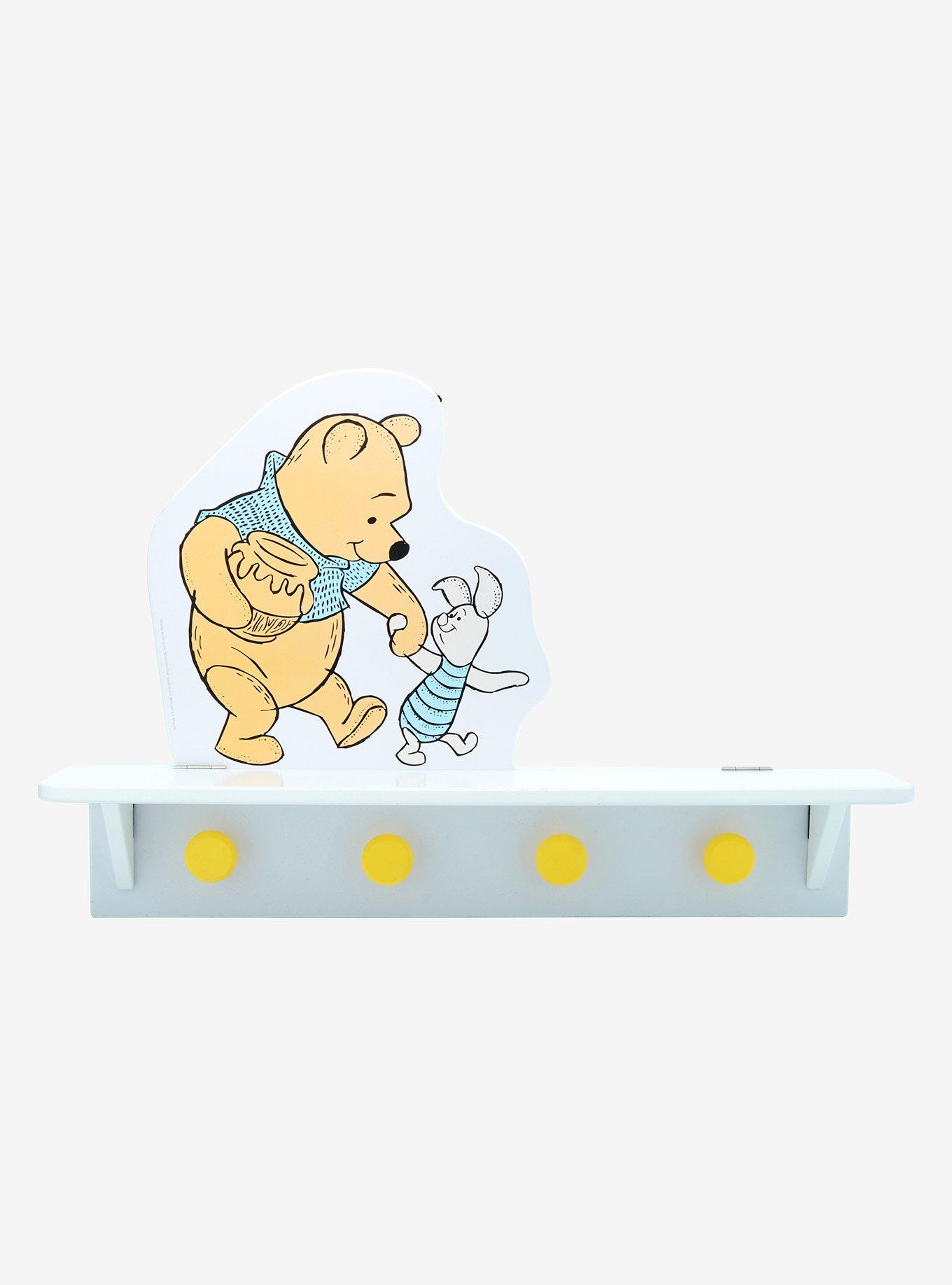 Disney Winnie the Pooh Piglet & Pooh Bear Shelf, , hi-res