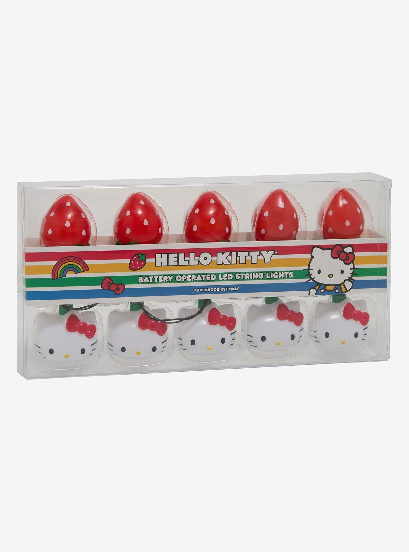 Sanrio Hello Kitty Strawberries Battery Operated String Lights