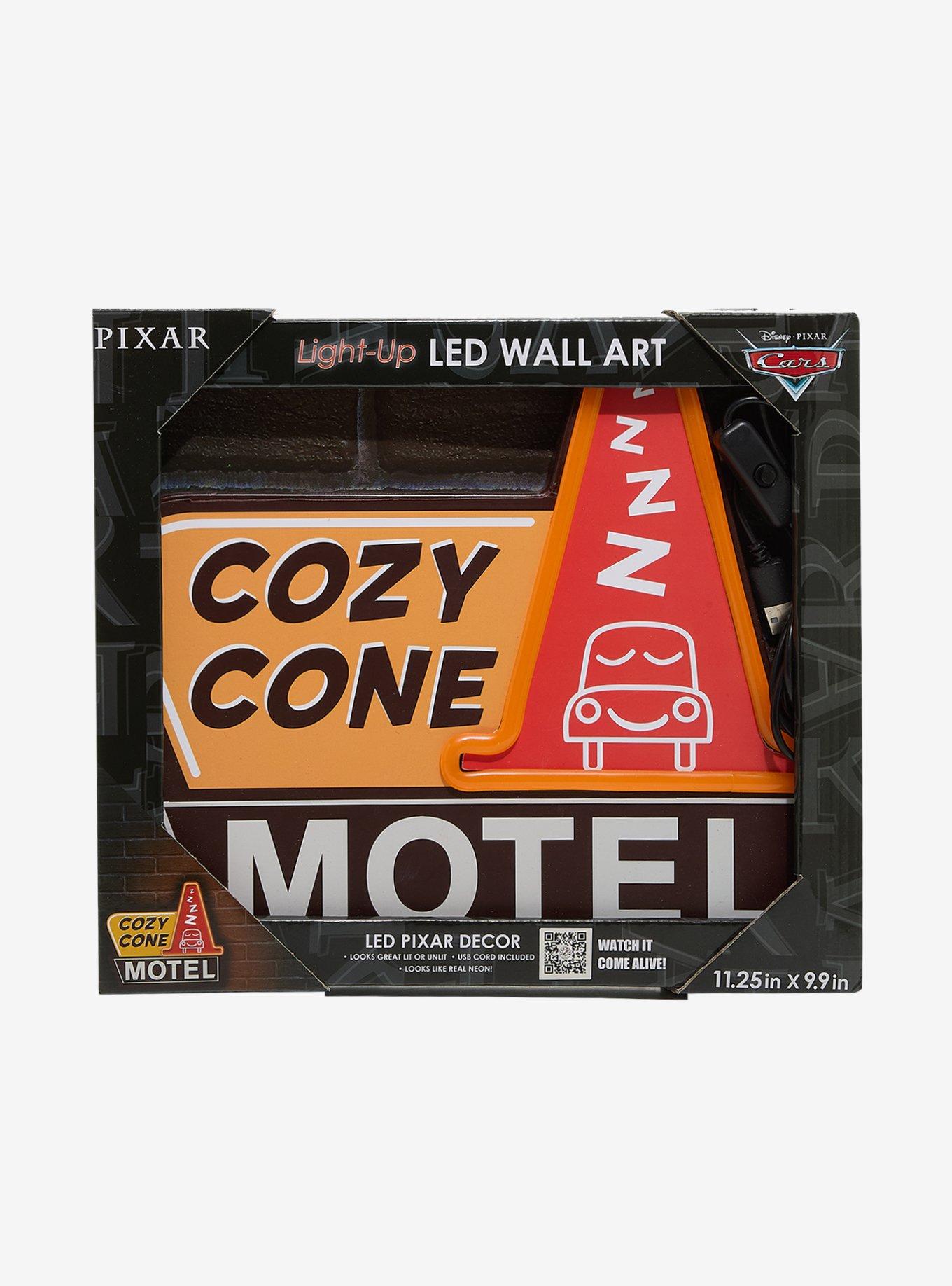 Disney Pixar Cars Cozy Cone Motel LED Wall Sign