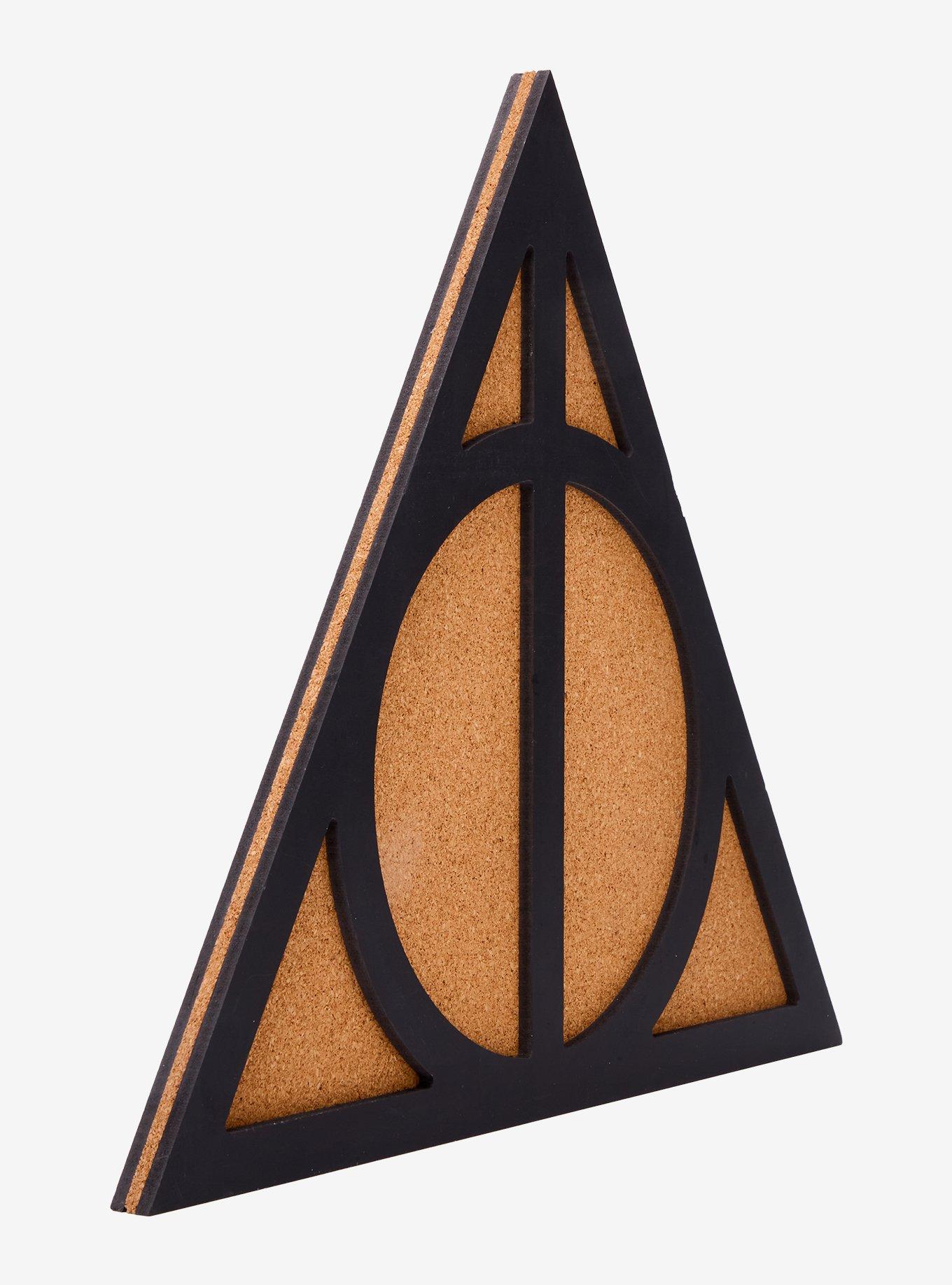 Harry Potter Deathly Hallows Figural Corkboard - BoxLunch Exclusive, , hi-res