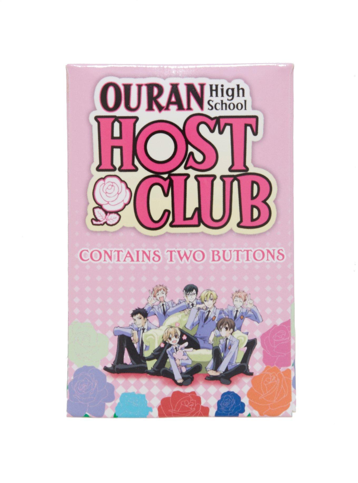 Ouran High School Host Club Blind Bag Mini Button Set, , alternate