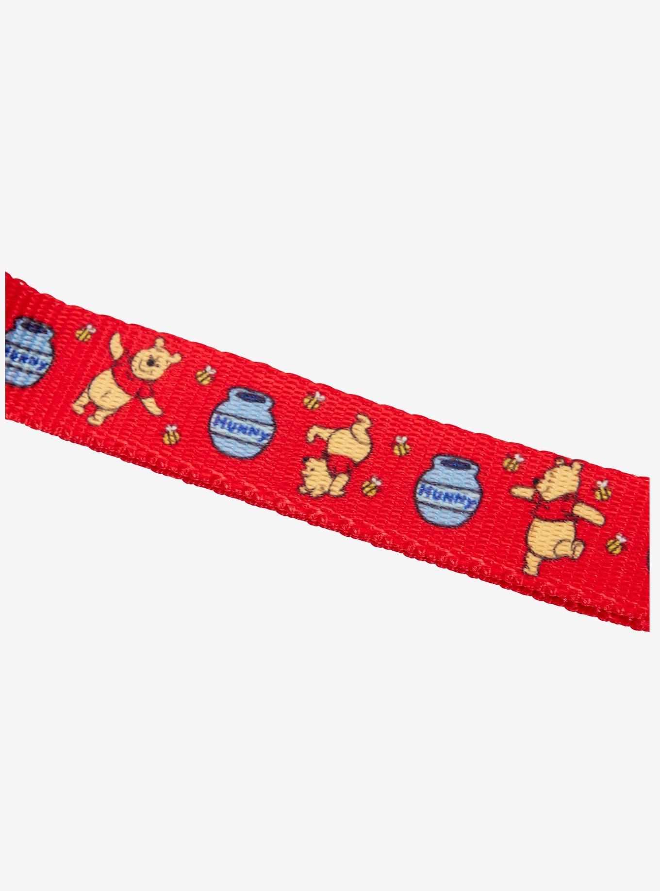 Loungefly Disney Winnie the Pooh Red Medium Pet Collar, , hi-res