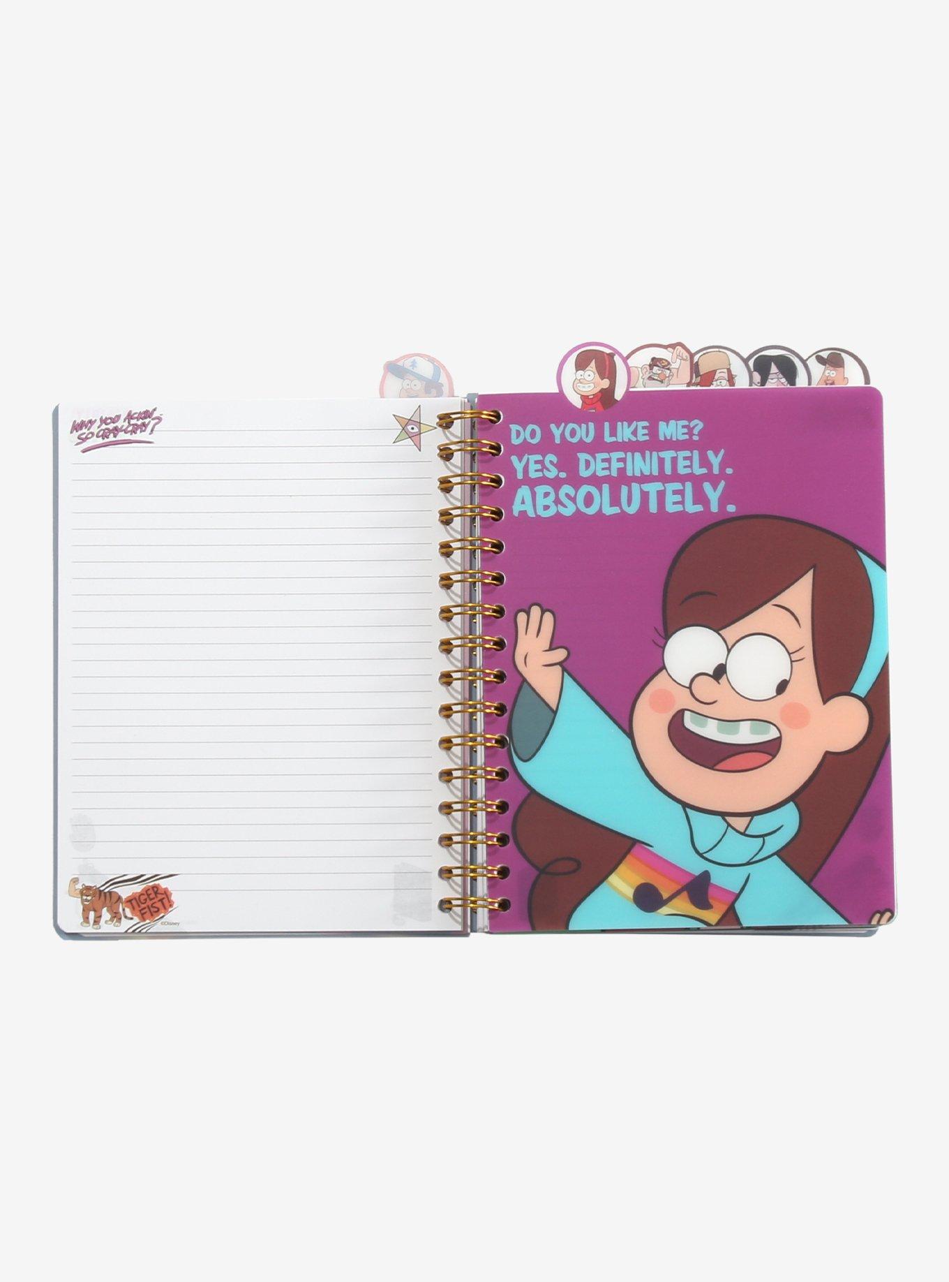 Disney Gravity Falls Characters Figural Tab Journal, , hi-res