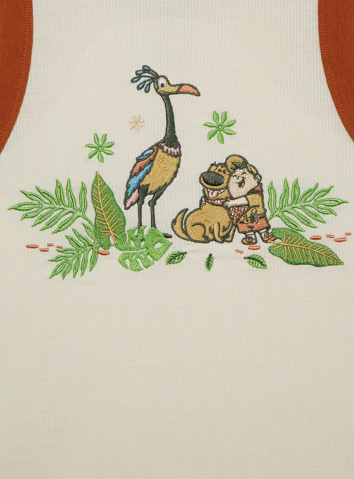 Disney Pixar Up Embroidered Women's Ringer Tank Top — BoxLunch Exclusive