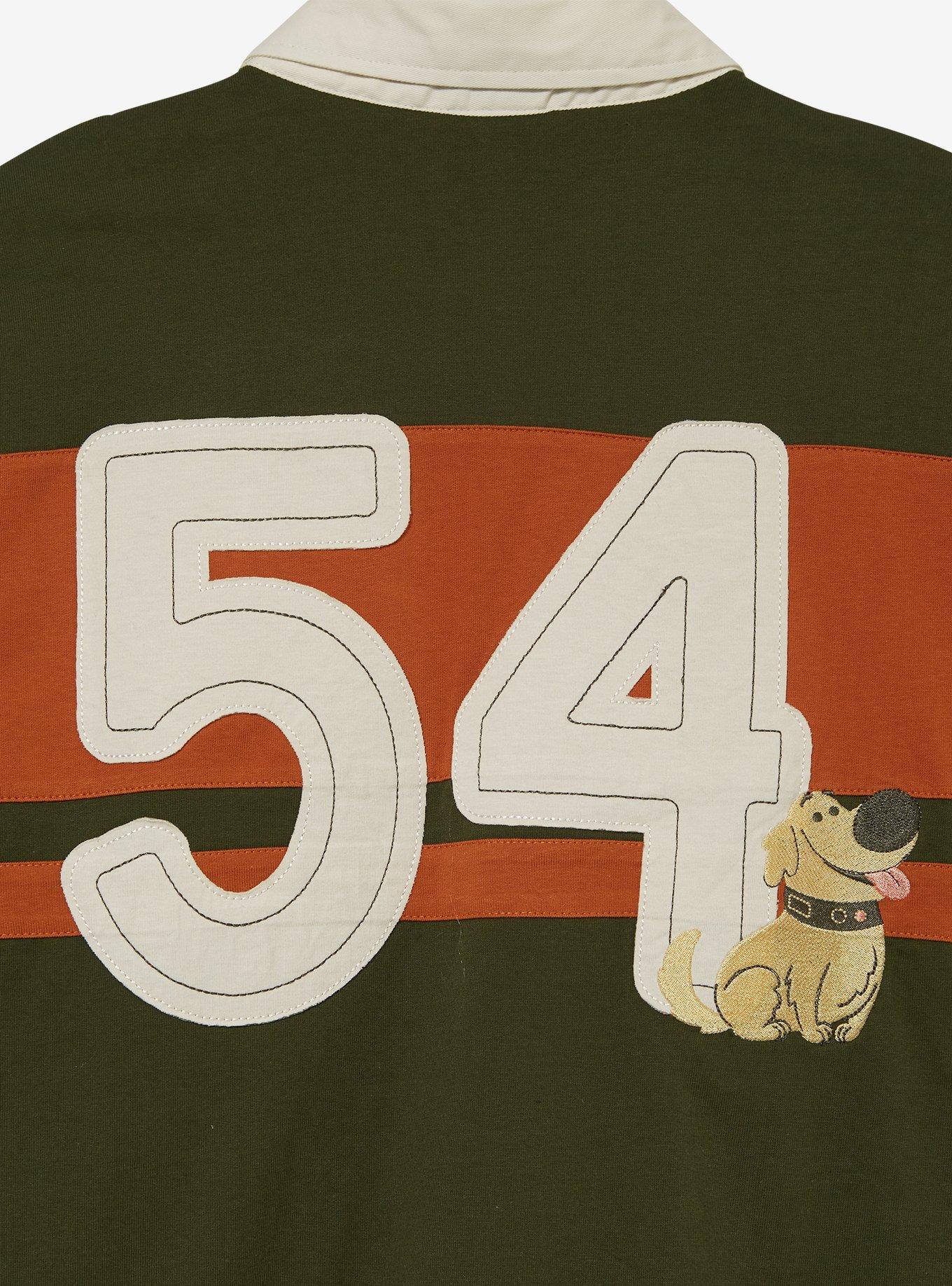 Disney Pixar Up Varsity Collar Long Sleeve Shirt &mdash; BoxLunch Exclusive, GREEN, alternate