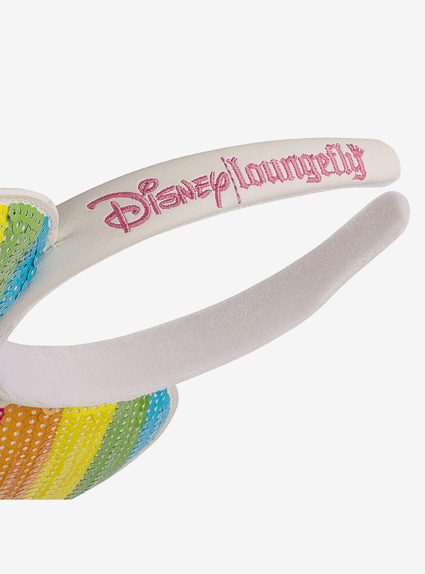 Loungefly Disney Minnie Mouse Rainbow Ears Headband, , hi-res