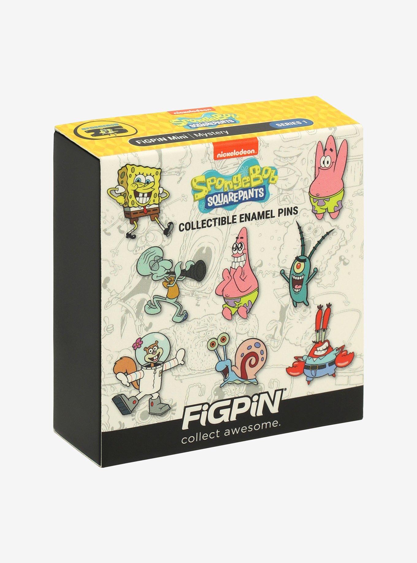 FiGPiN SpongeBob SquarePants Character Blind Box Enamel Pin, , alternate