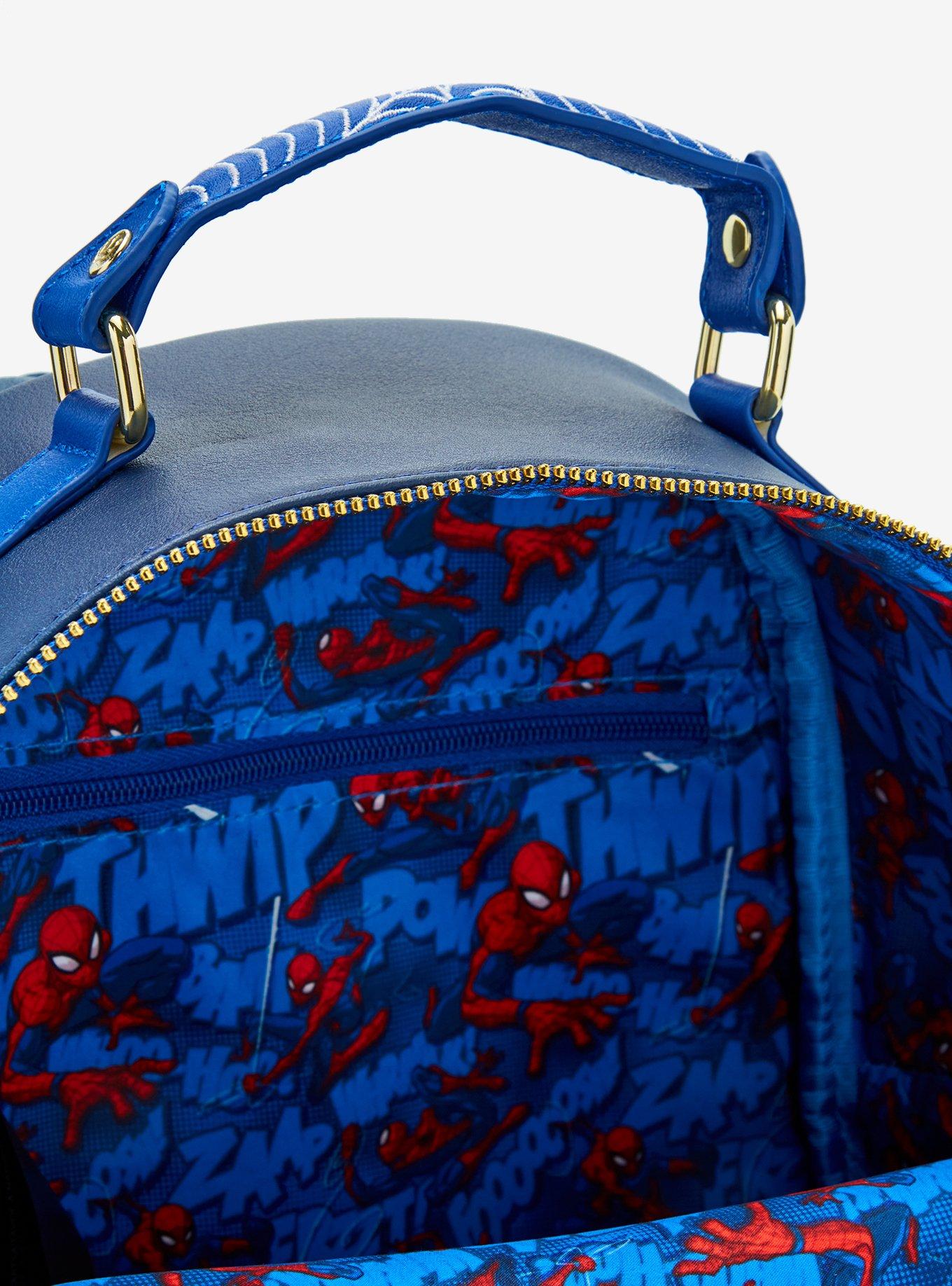 Loungefly Marvel Spider-Man Swinging Mini Backpack, , alternate