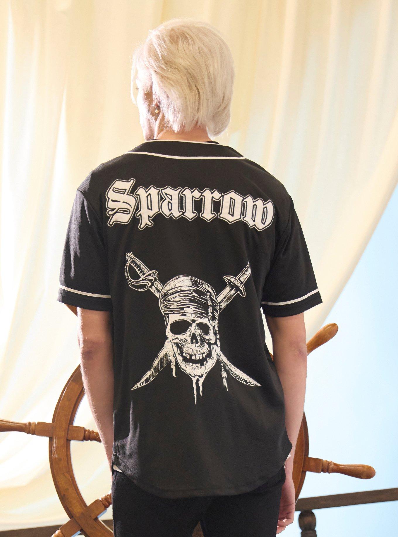 Our Universe Disney Pirates Of The Caribbean Black Pearl Baseball Jersey, BLACK, alternate