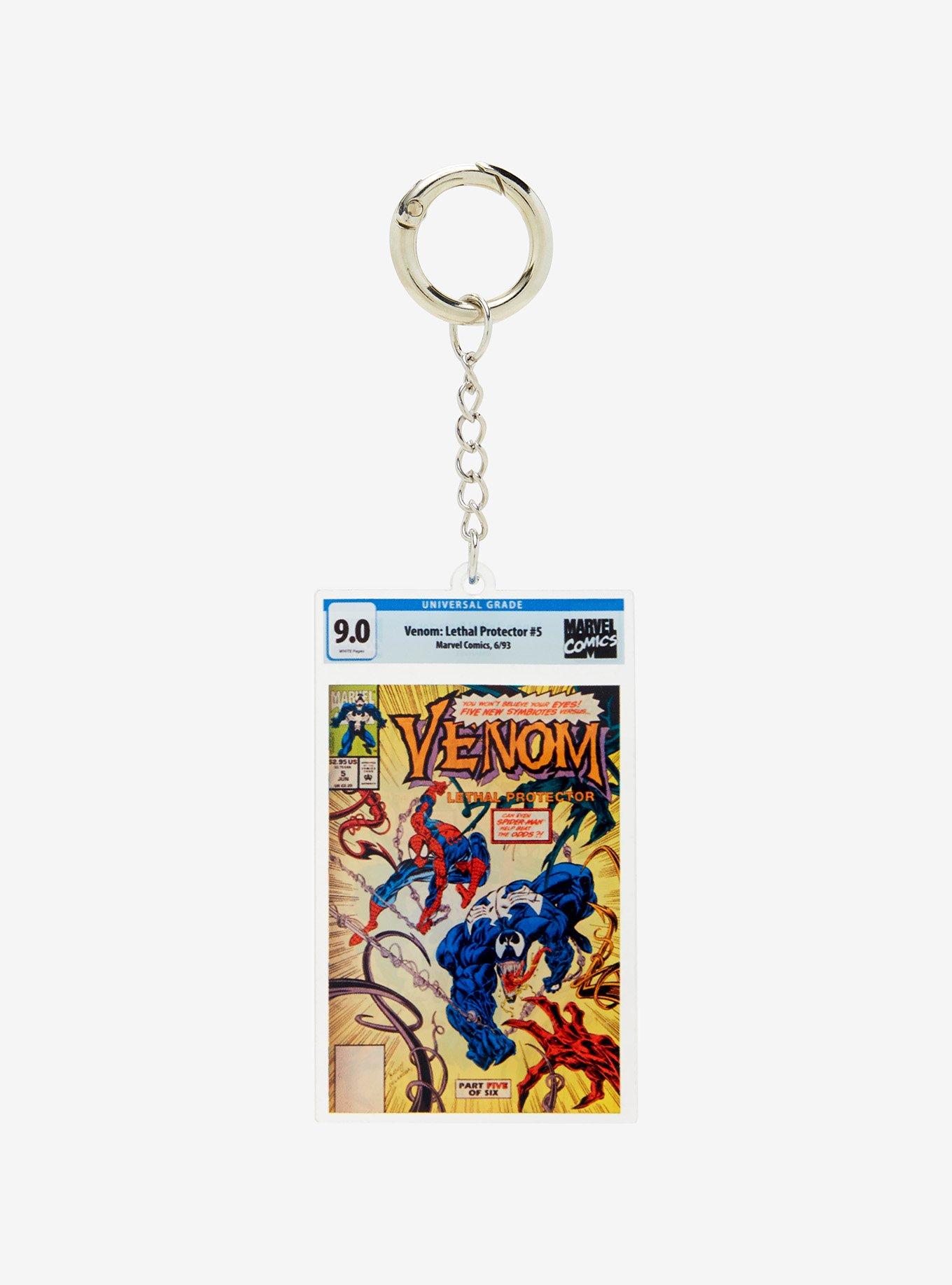 Marvel Venom Comic Book Key Chain, , alternate