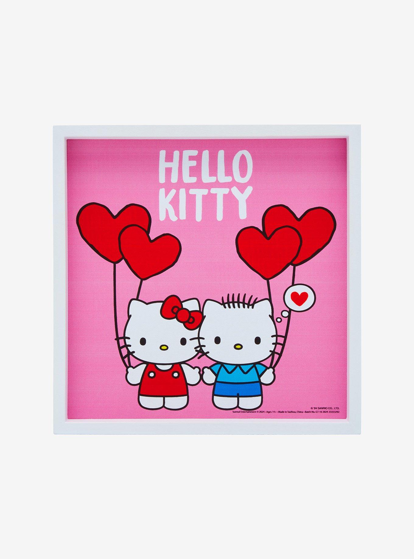 Hello Kitty Dear Daniel Heart Balloon Wall Art, , alternate