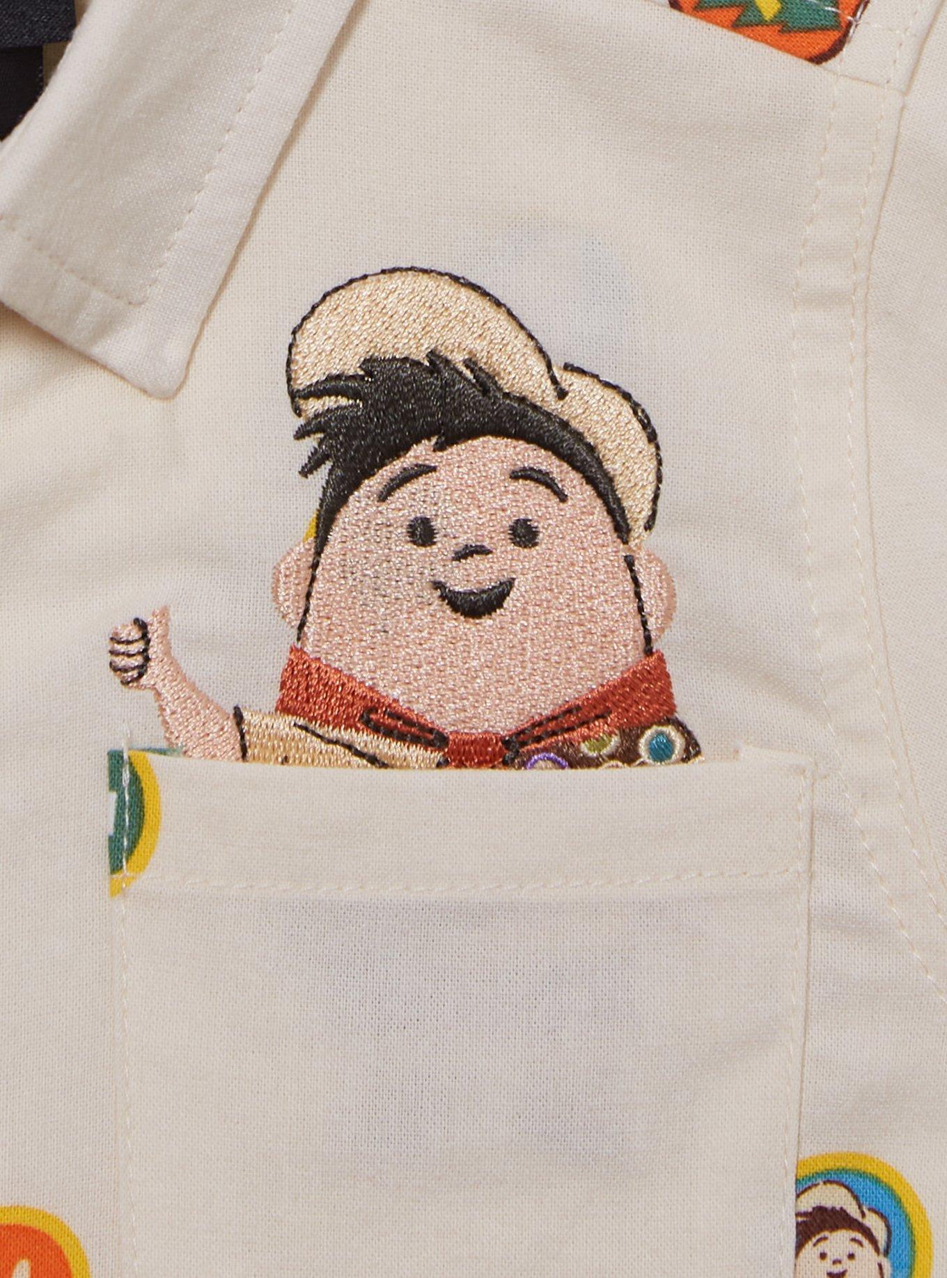 Disney Pixar Up Russell Wilderness Explorer Badges Toddler Button-Up, , hi-res