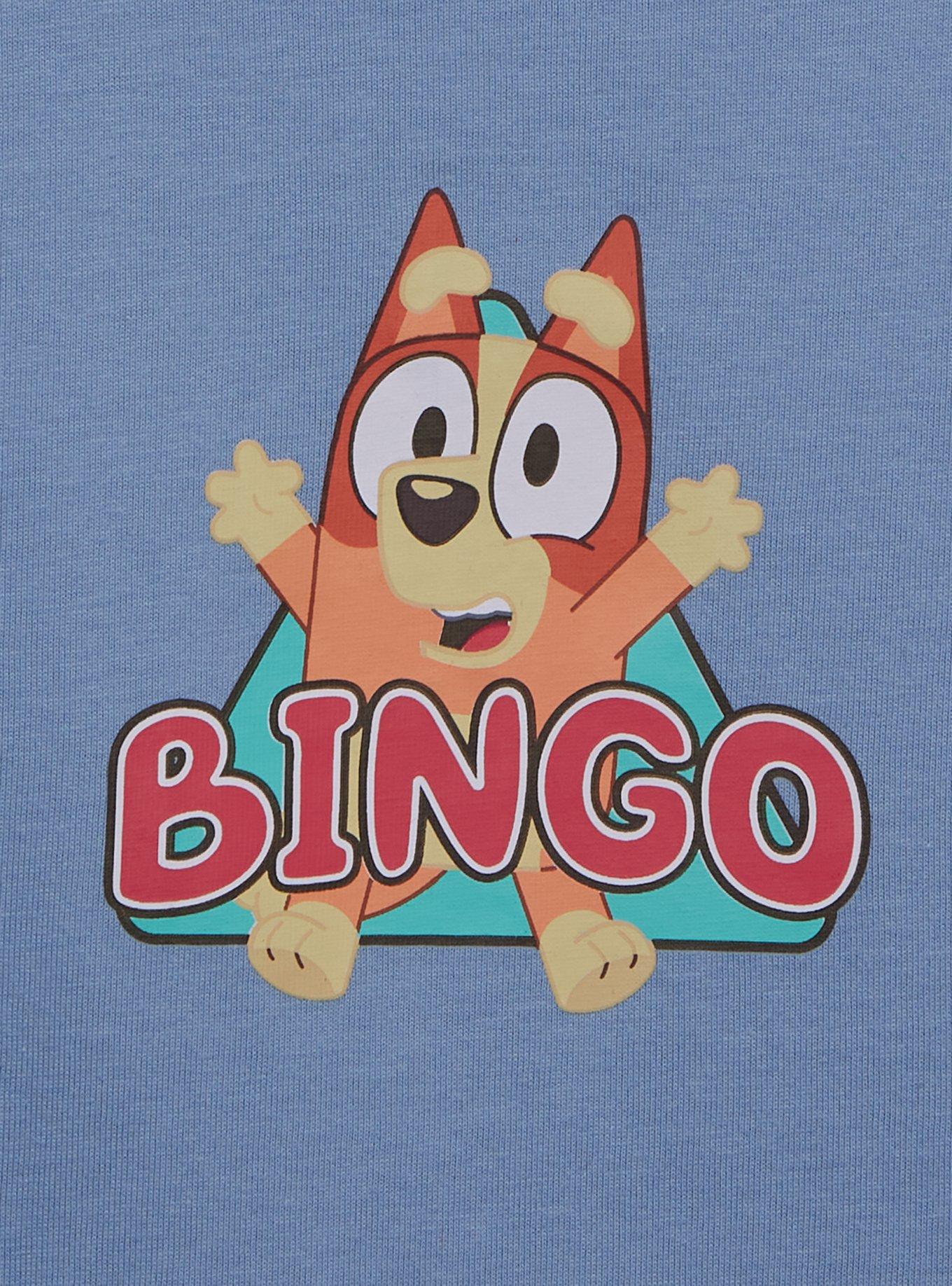 Bluey Bingo Handstand Blue Youth T-Shirt, ORANGE, alternate