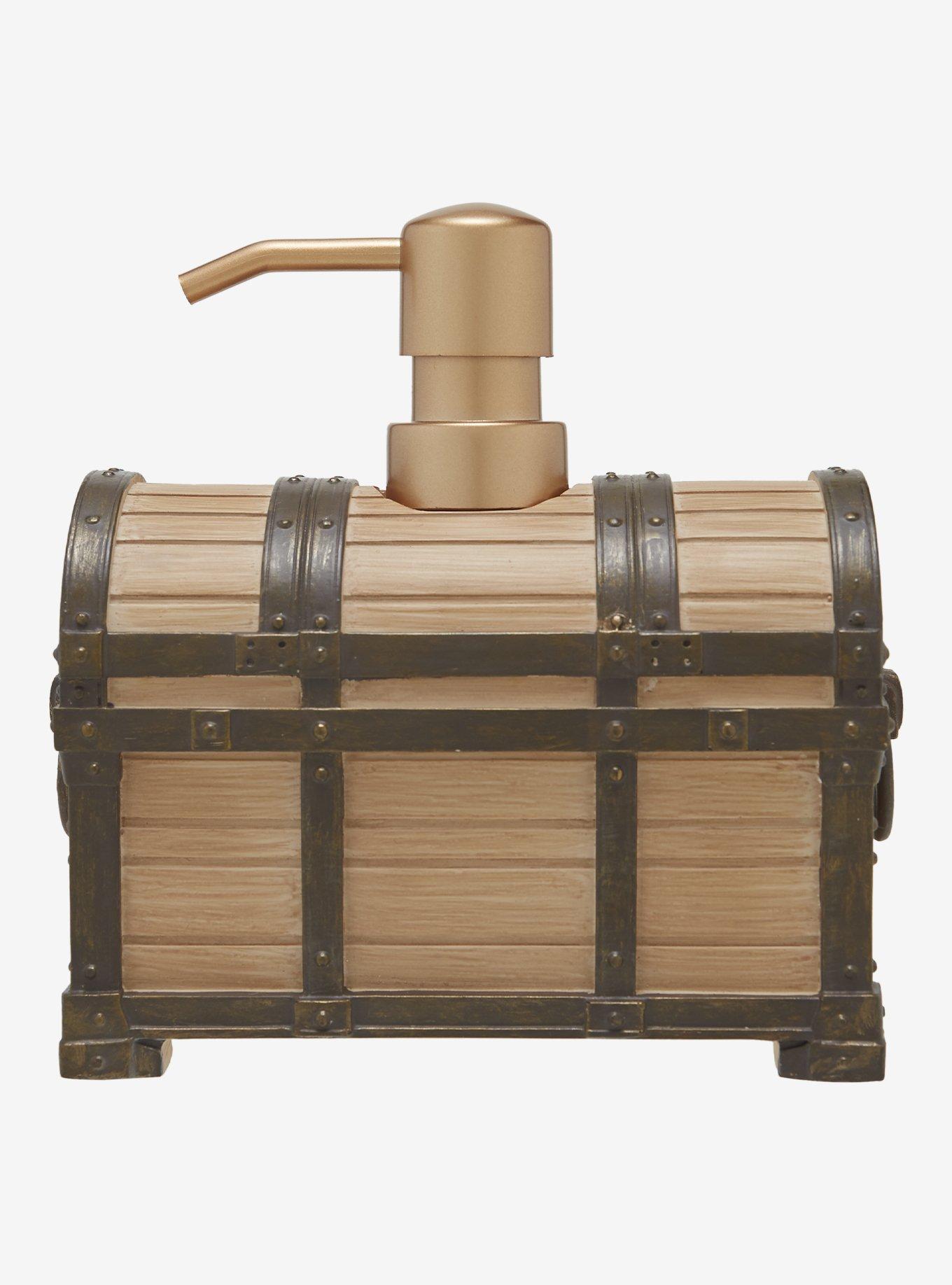 One Piece Treasure Chest Figural Soap Pump, , hi-res