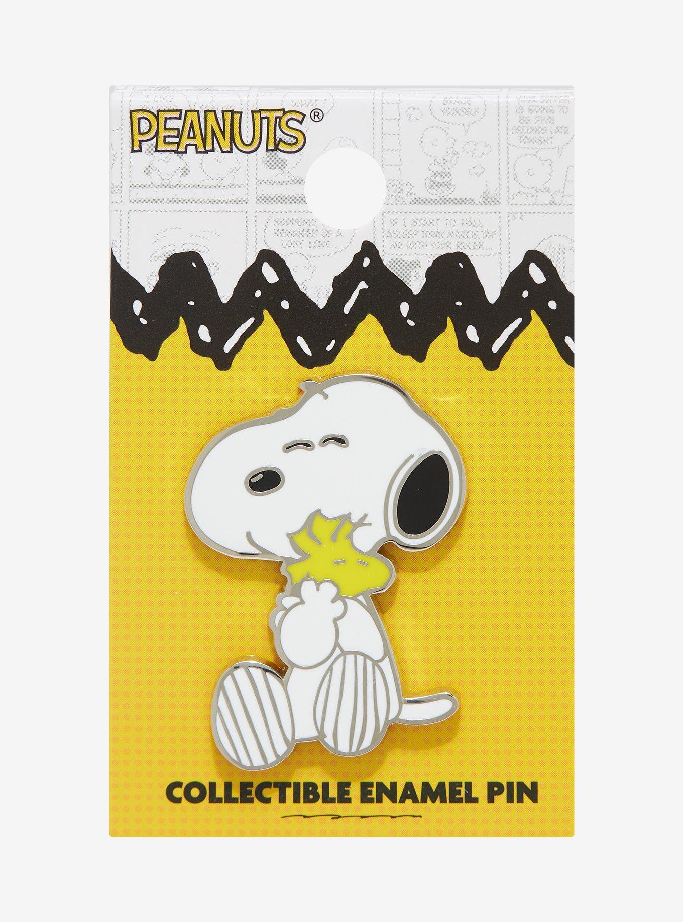 Peanuts Snoopy & Woodstock Enamel Pin, , hi-res