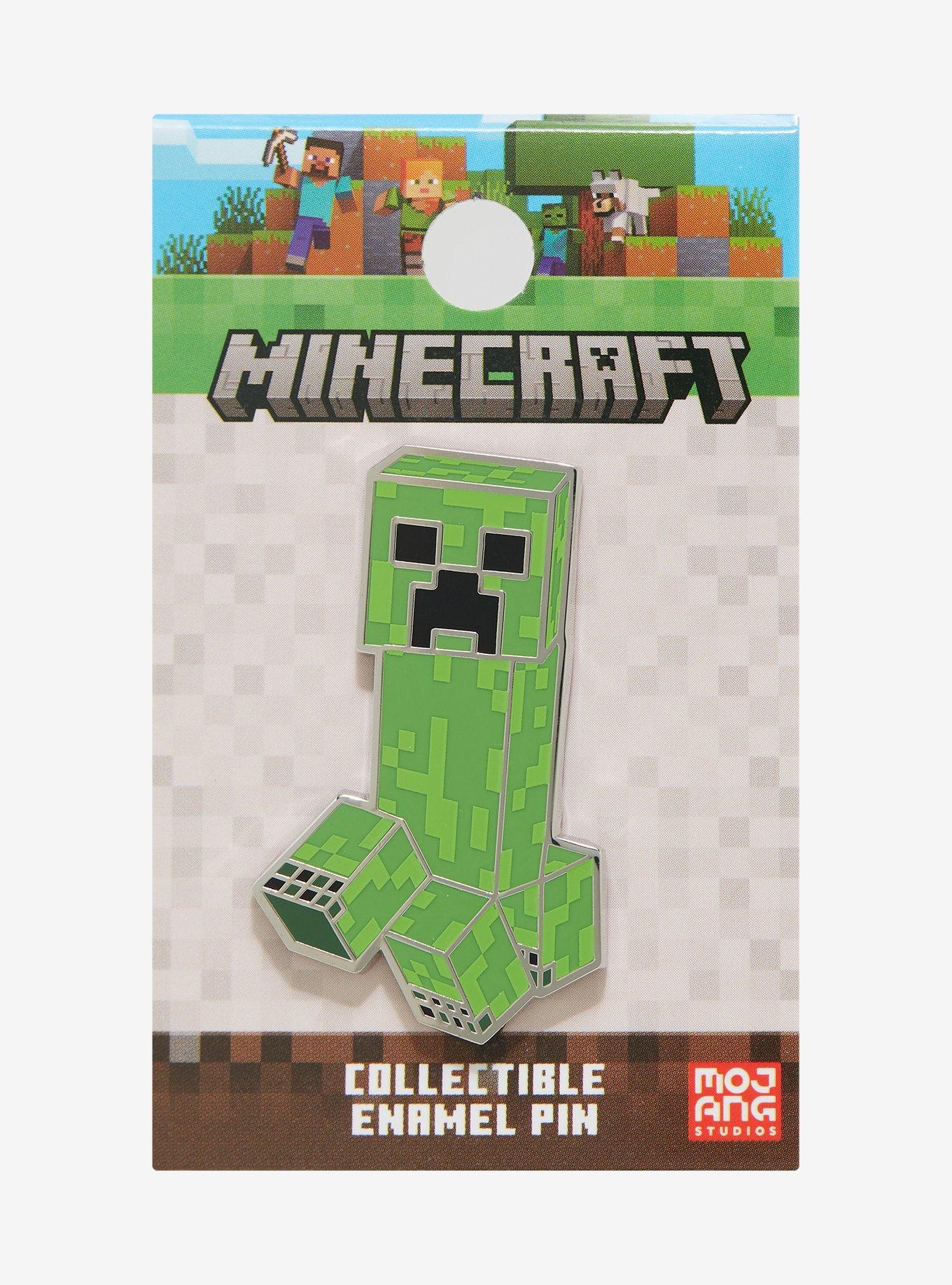 Minecraft Creeper Enamel Pin, , hi-res