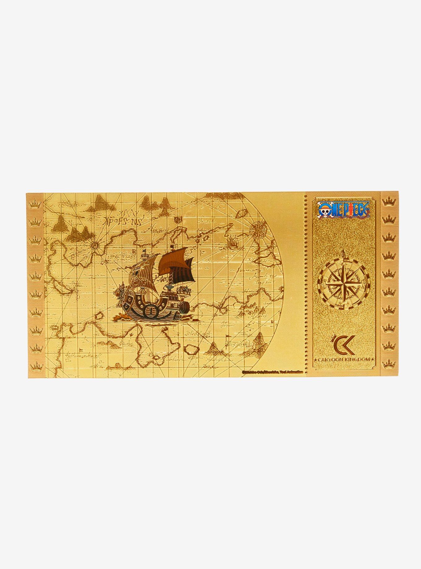 Cartoon Kingdom One Piece Luffy Collectible Golden Ticket, , alternate
