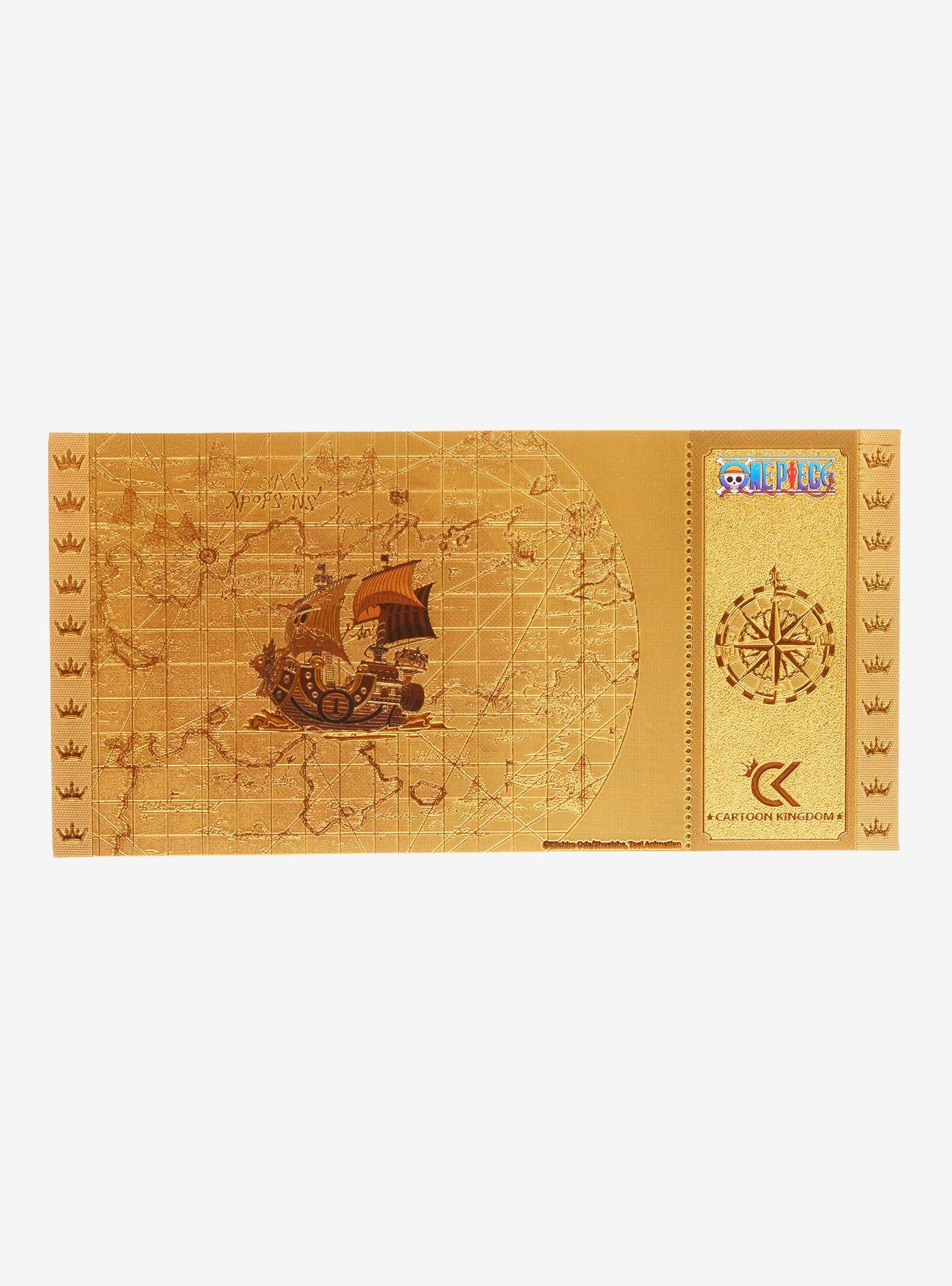 Cartoon Kingdom One Piece Zoro Collectible Golden Ticket, , alternate
