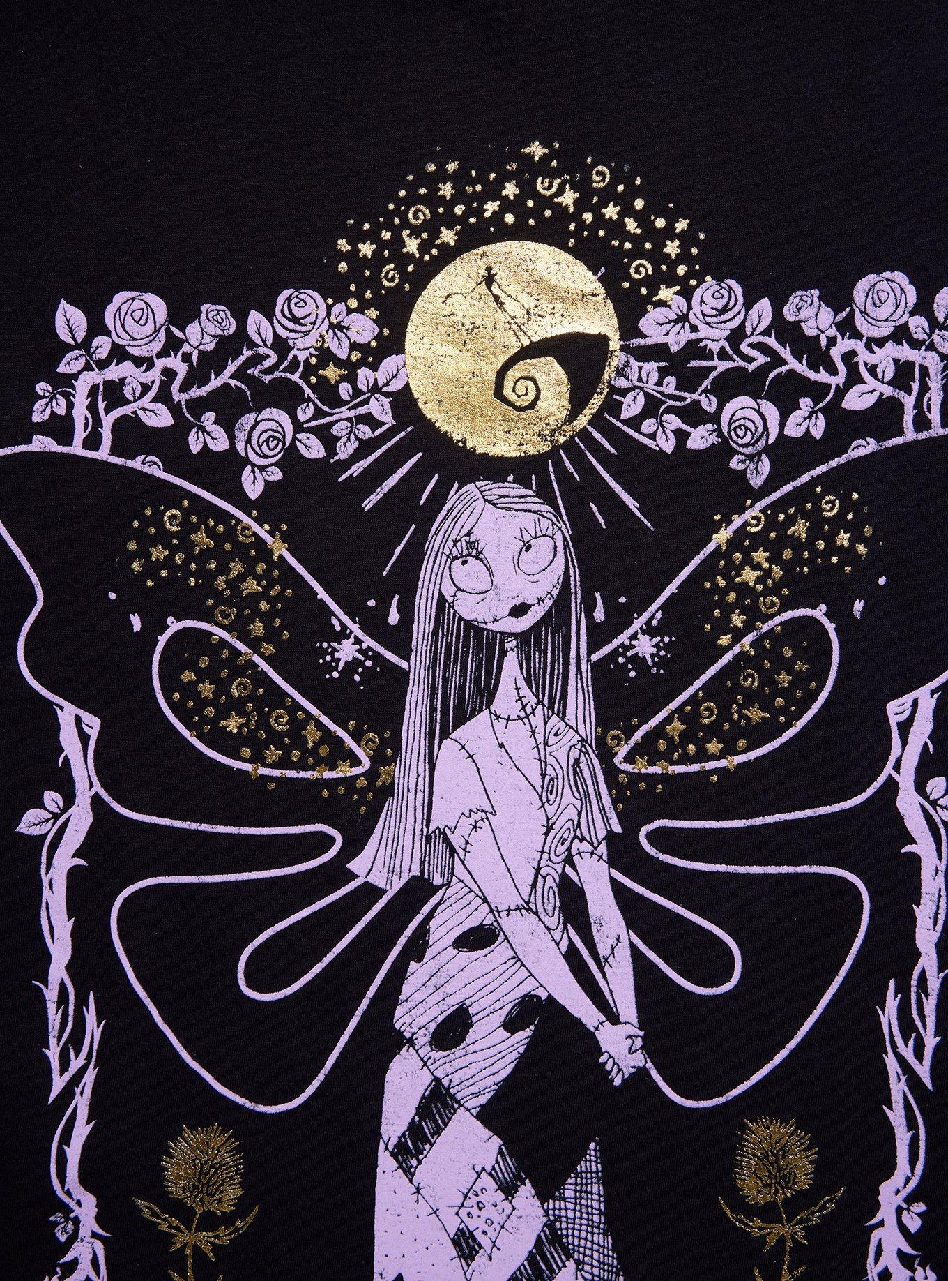 The Nightmare Before Christmas Sally Wings Boyfriend Fit Girls T-Shirt, , hi-res