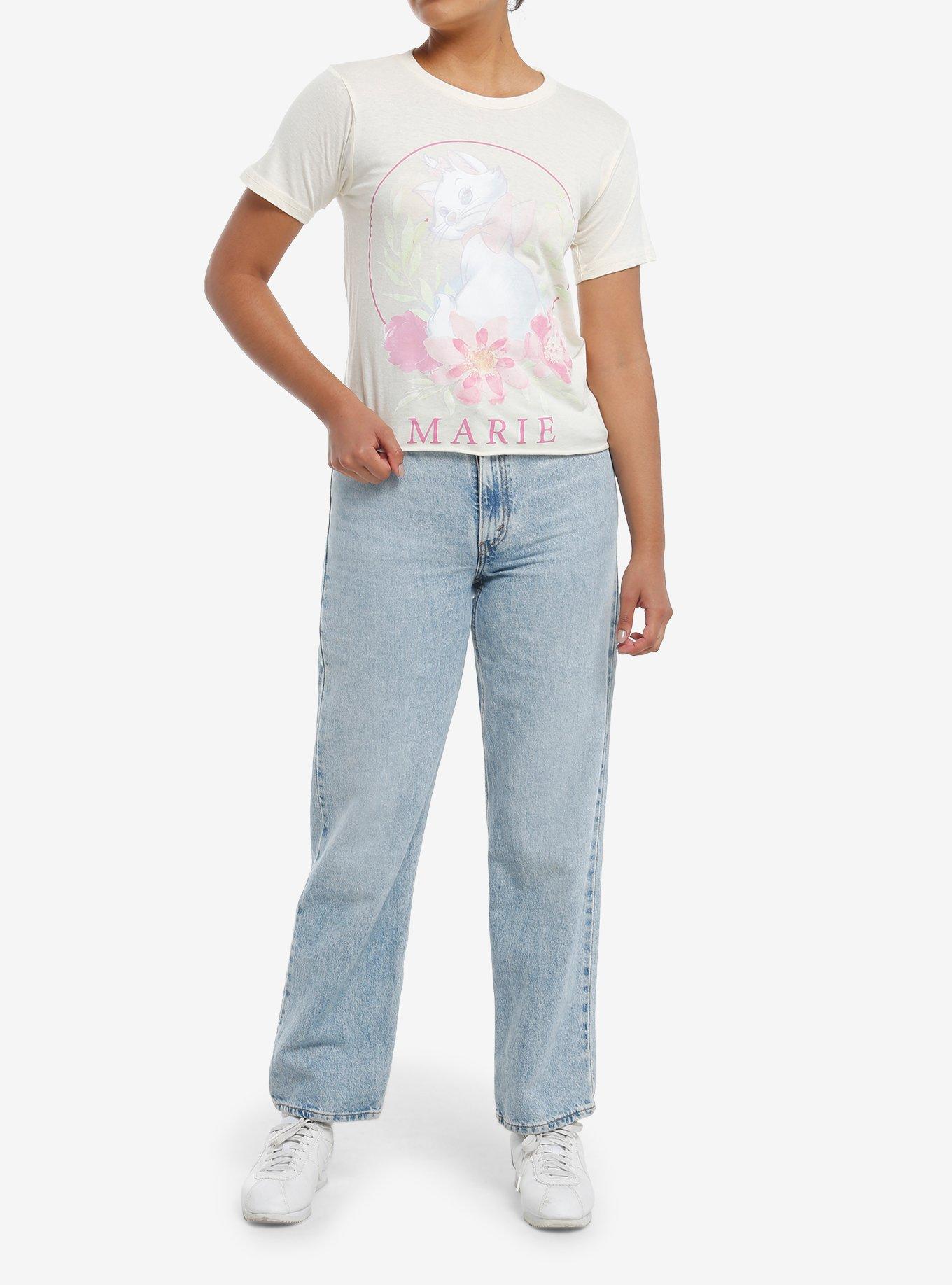 Disney The Aristocats Marie Floral T-Shirt, , hi-res