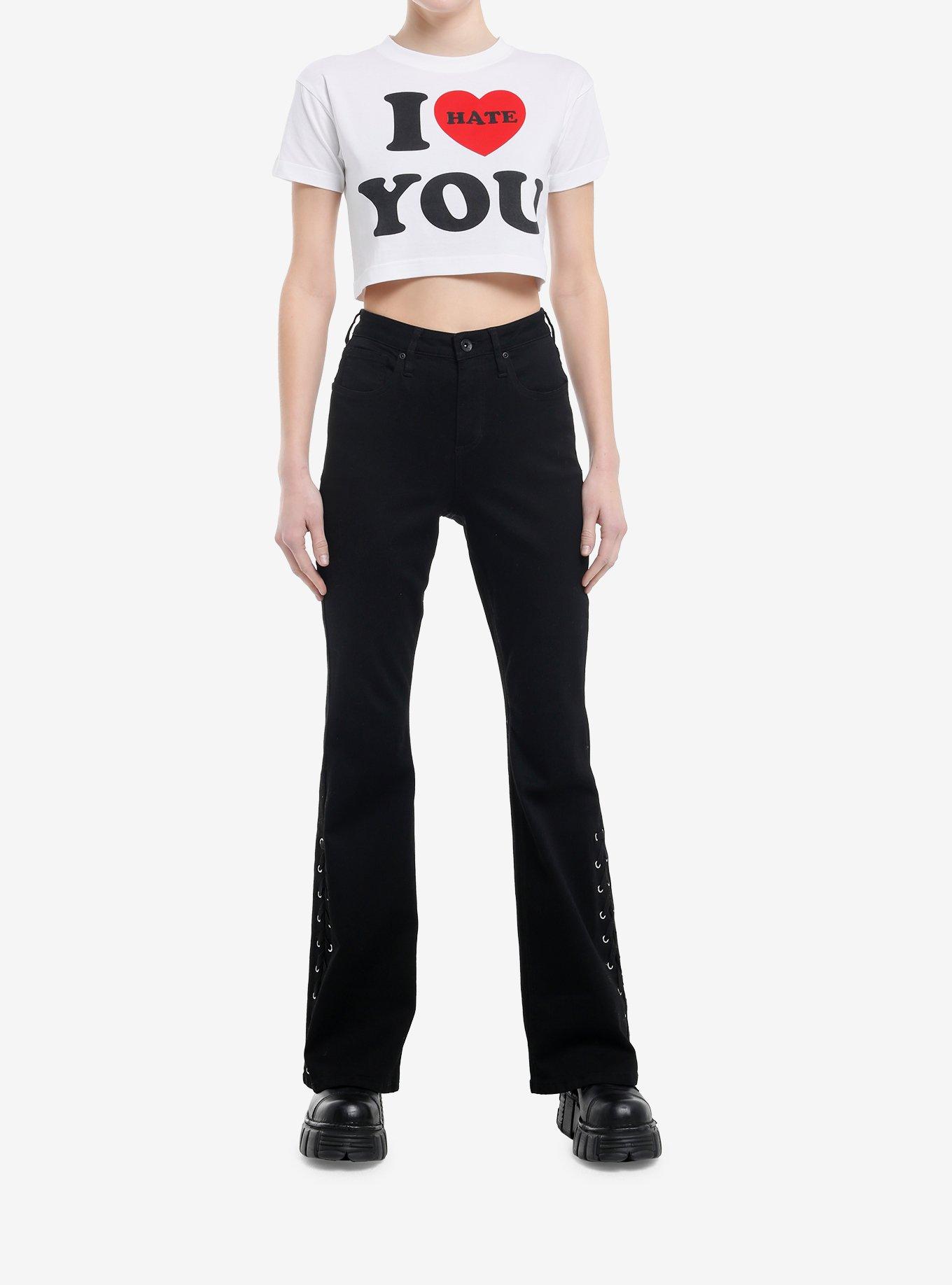 I Heart Hate You Girls Baby T-Shirt, , hi-res