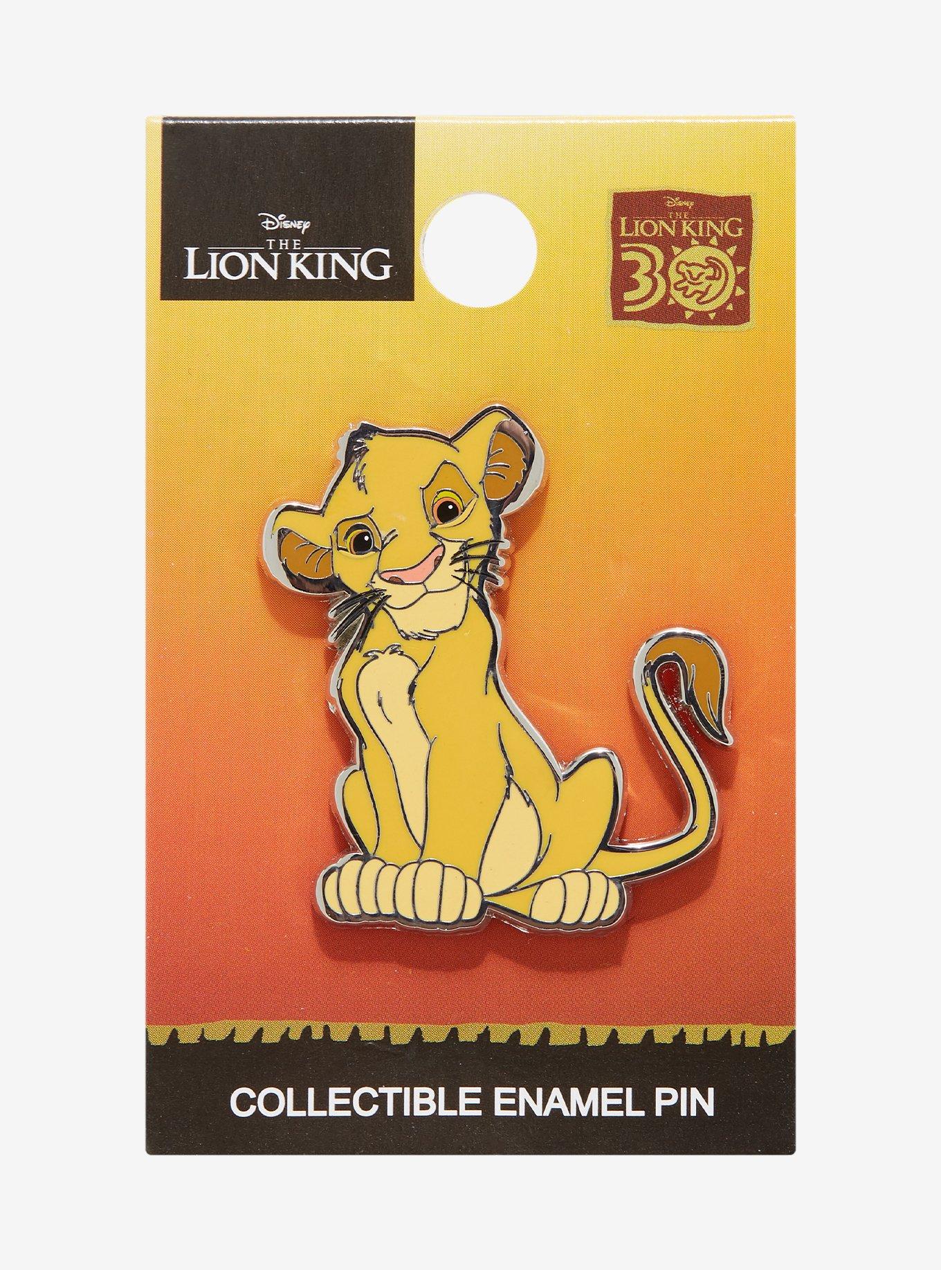 Disney The Lion King Simba Enamel Pin, , hi-res