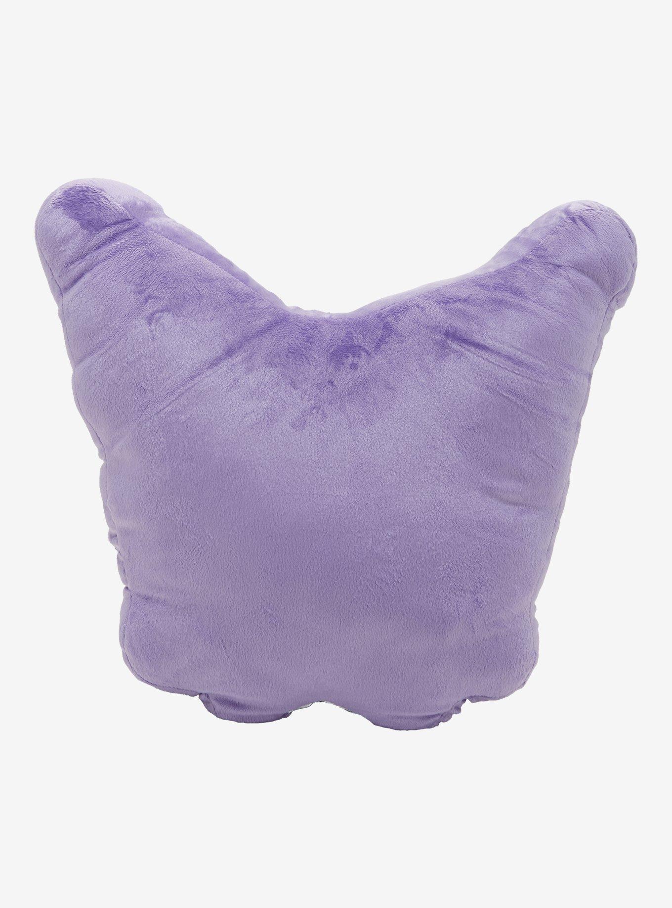 Kuromi Face Figural Pillow, , alternate