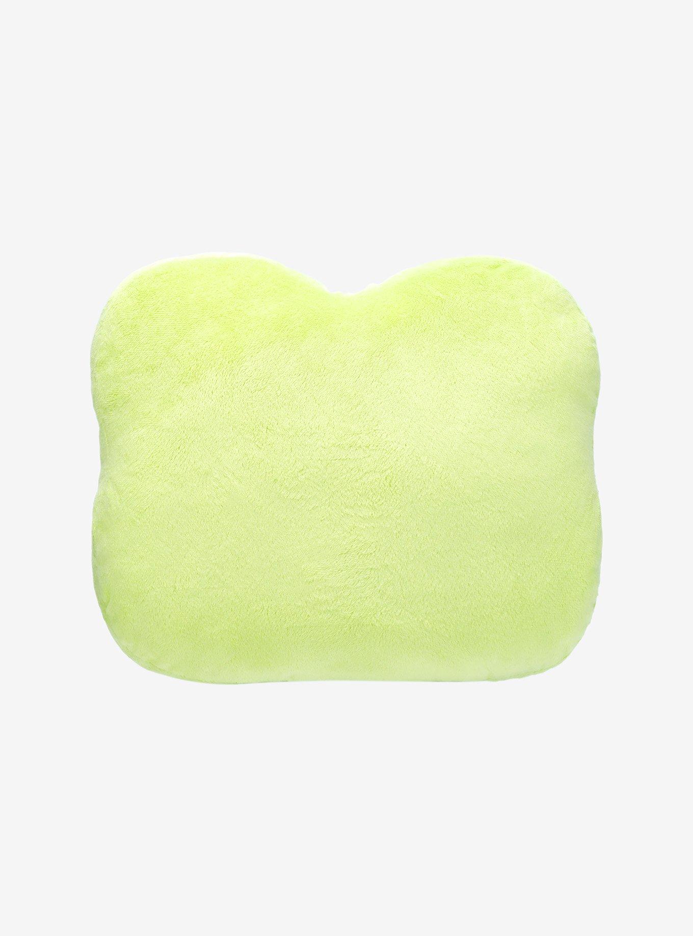 Keroppi Face Figural Pillow, , alternate