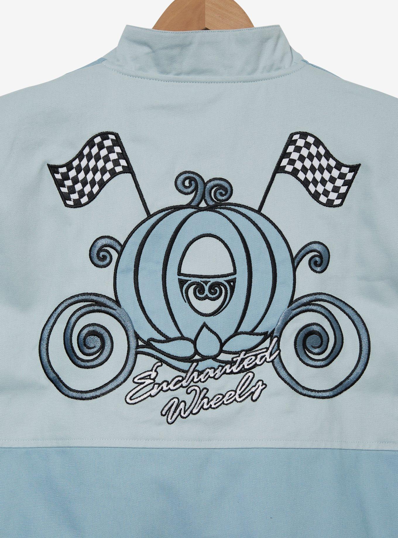 Disney Cinderella Icons Racing Jacket — BoxLunch Exclusive, LIGHT BLUE, alternate