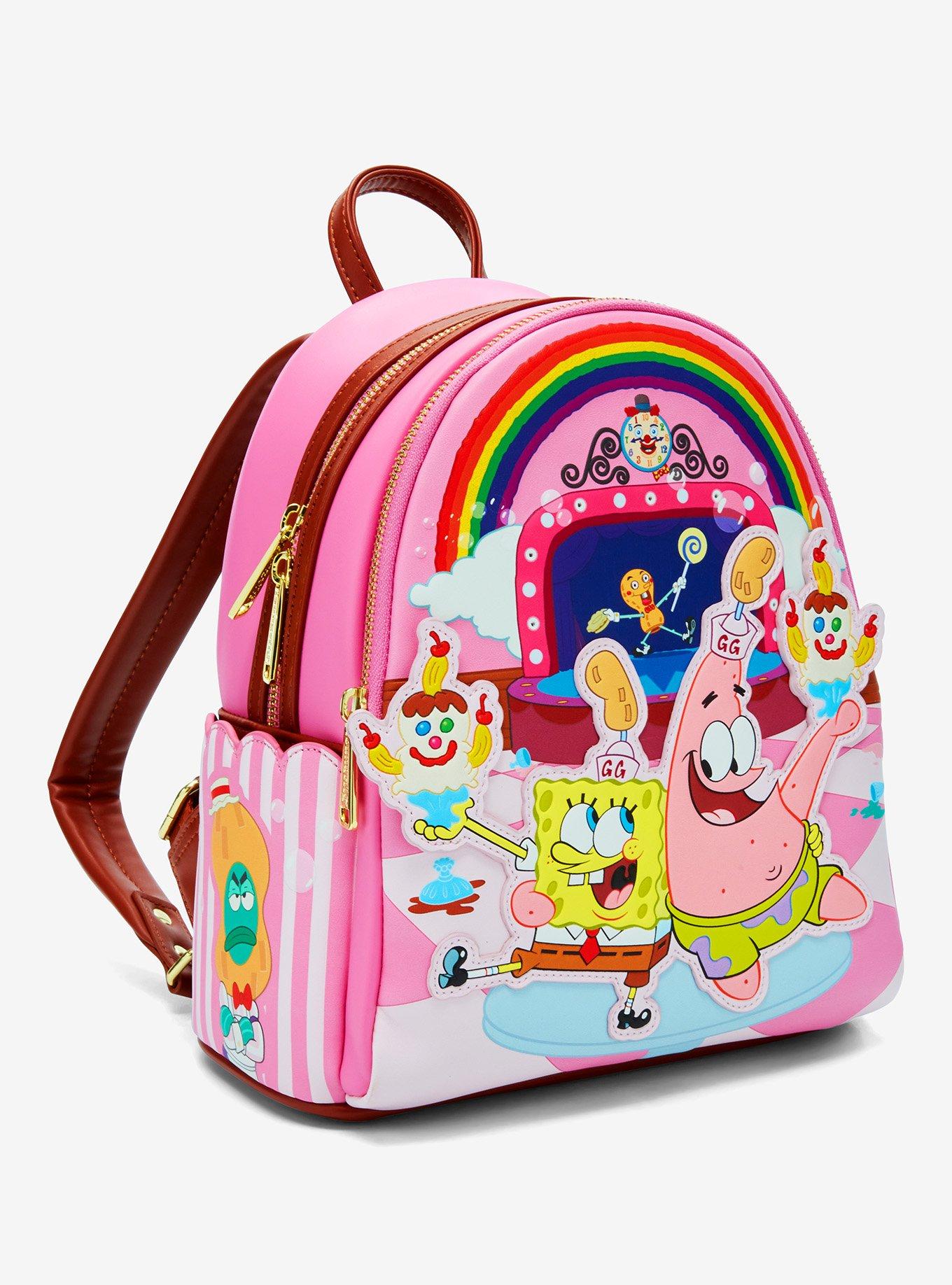 Loungefly SpongeBob SquarePants Patrick & SpongeBob Goofy Goobers Light-Up Mini Backpack, , alternate