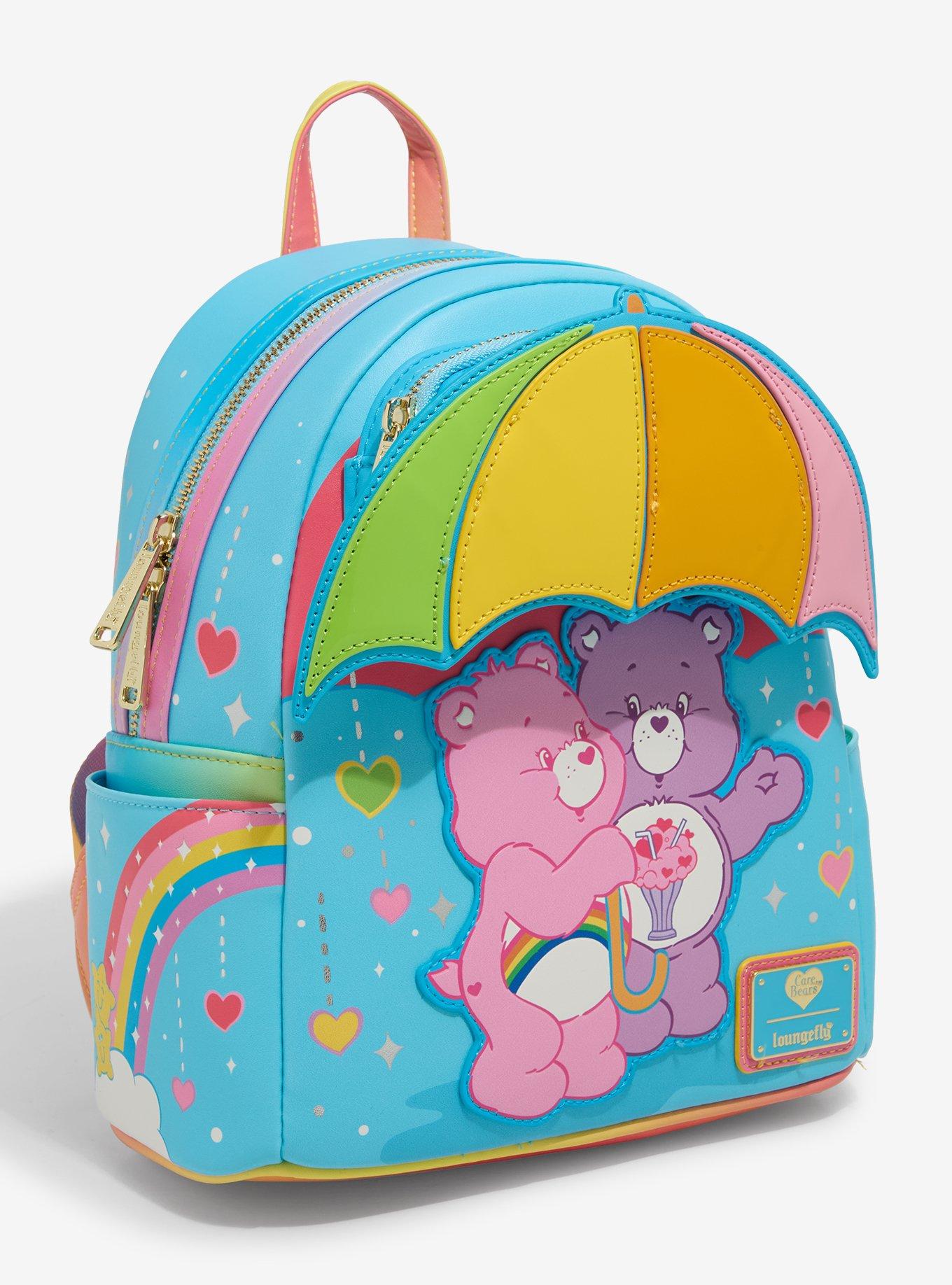 Loungefly Care Bears Rainbow Umbrella Mini Backpack, , hi-res