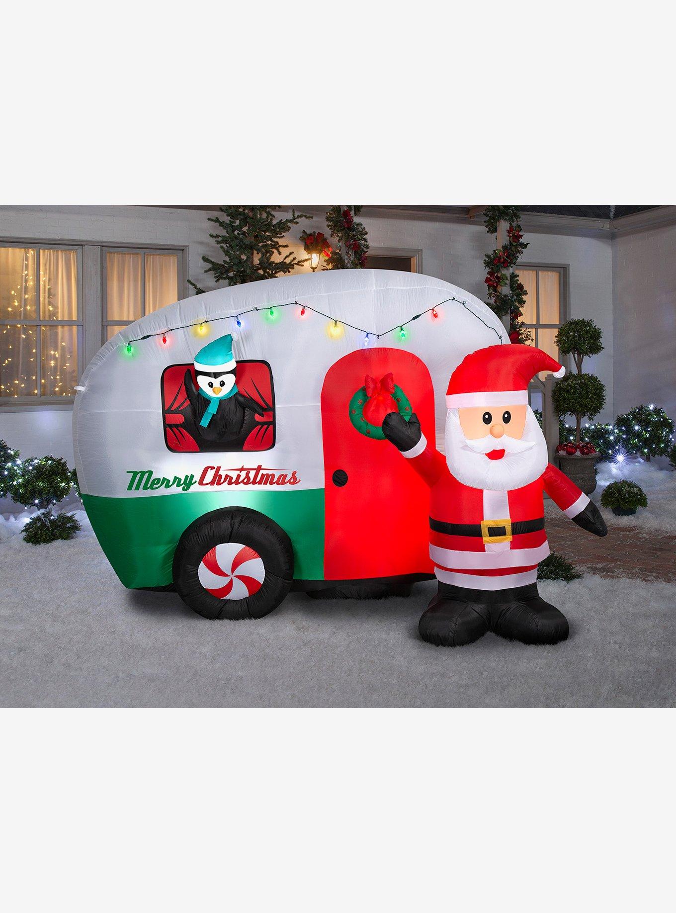 Santa's RV Airblown