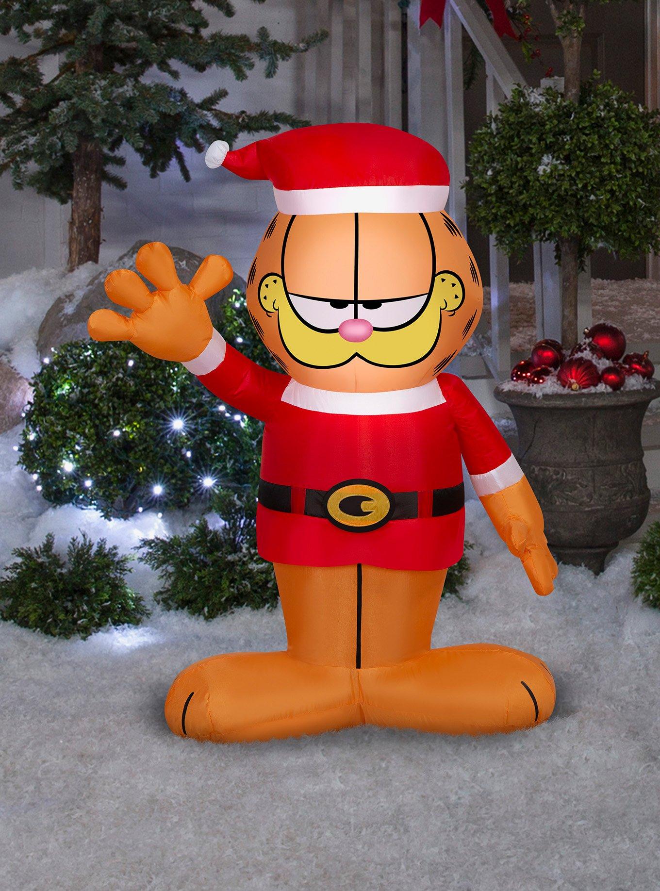 Garfield in Santa Suit Airblown, , hi-res