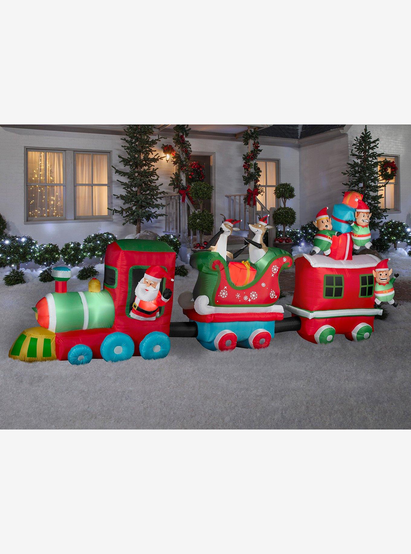 Colossal Train Christmas Airblown, , hi-res