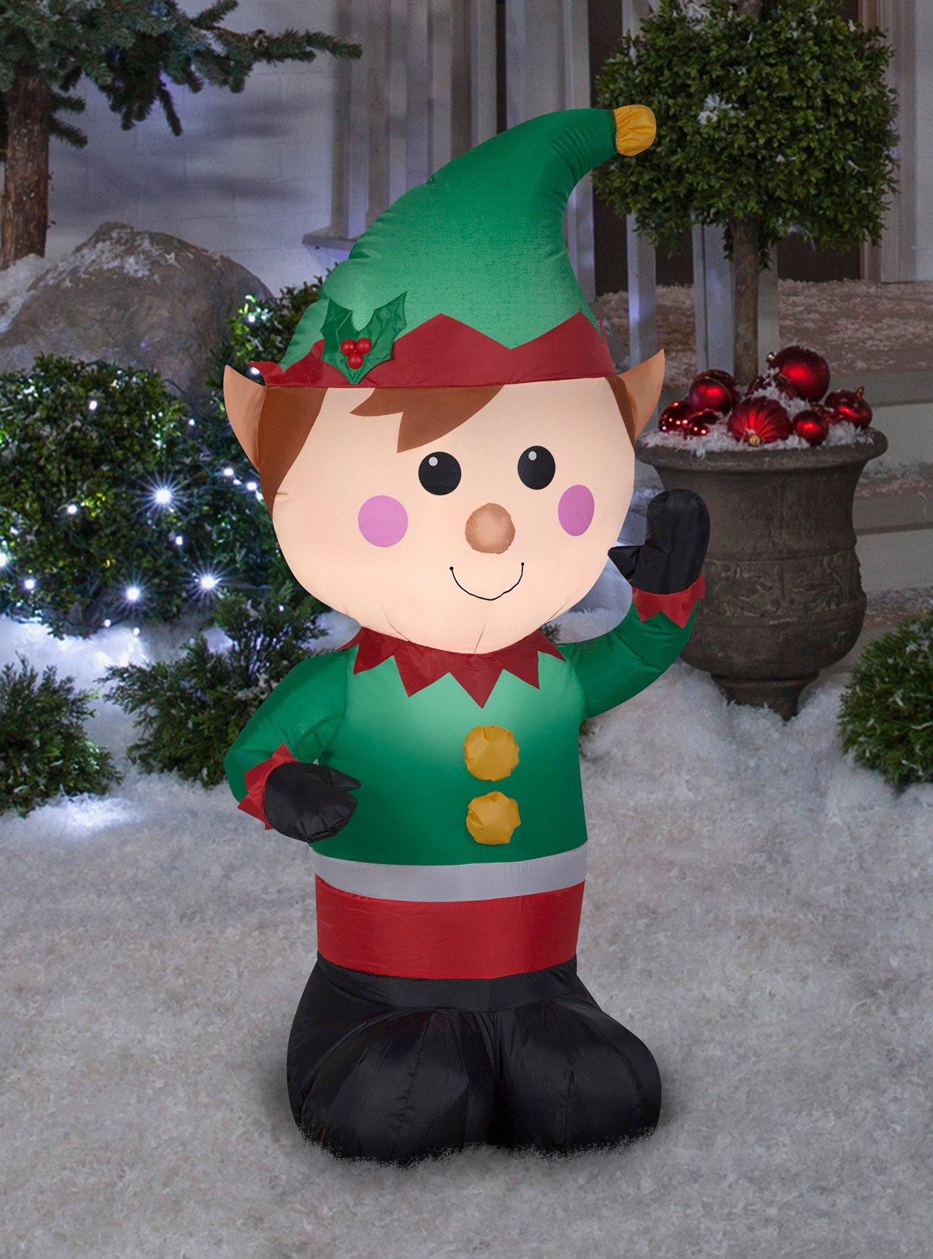 Christmas Elf Airblown, , hi-res