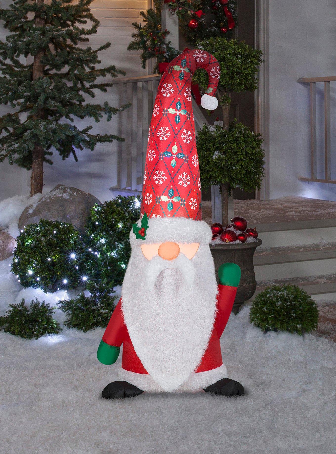 Gnome with Damask Cap Airblown, , hi-res
